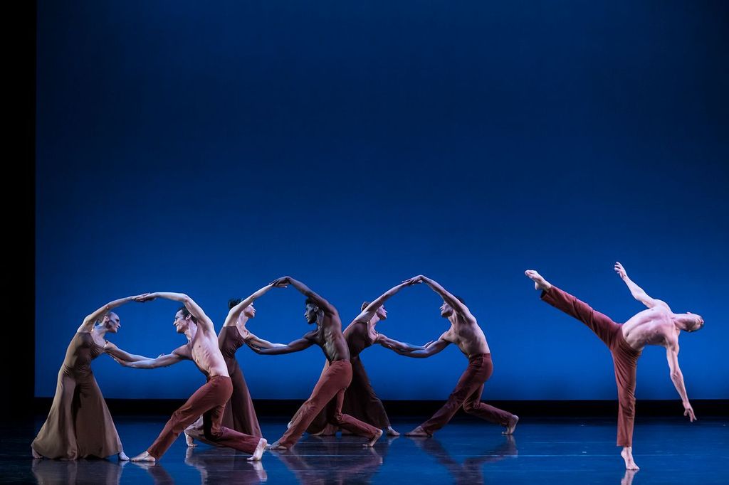 The Martha Graham Dance Company in Martha Graham’s Diversion of Angels