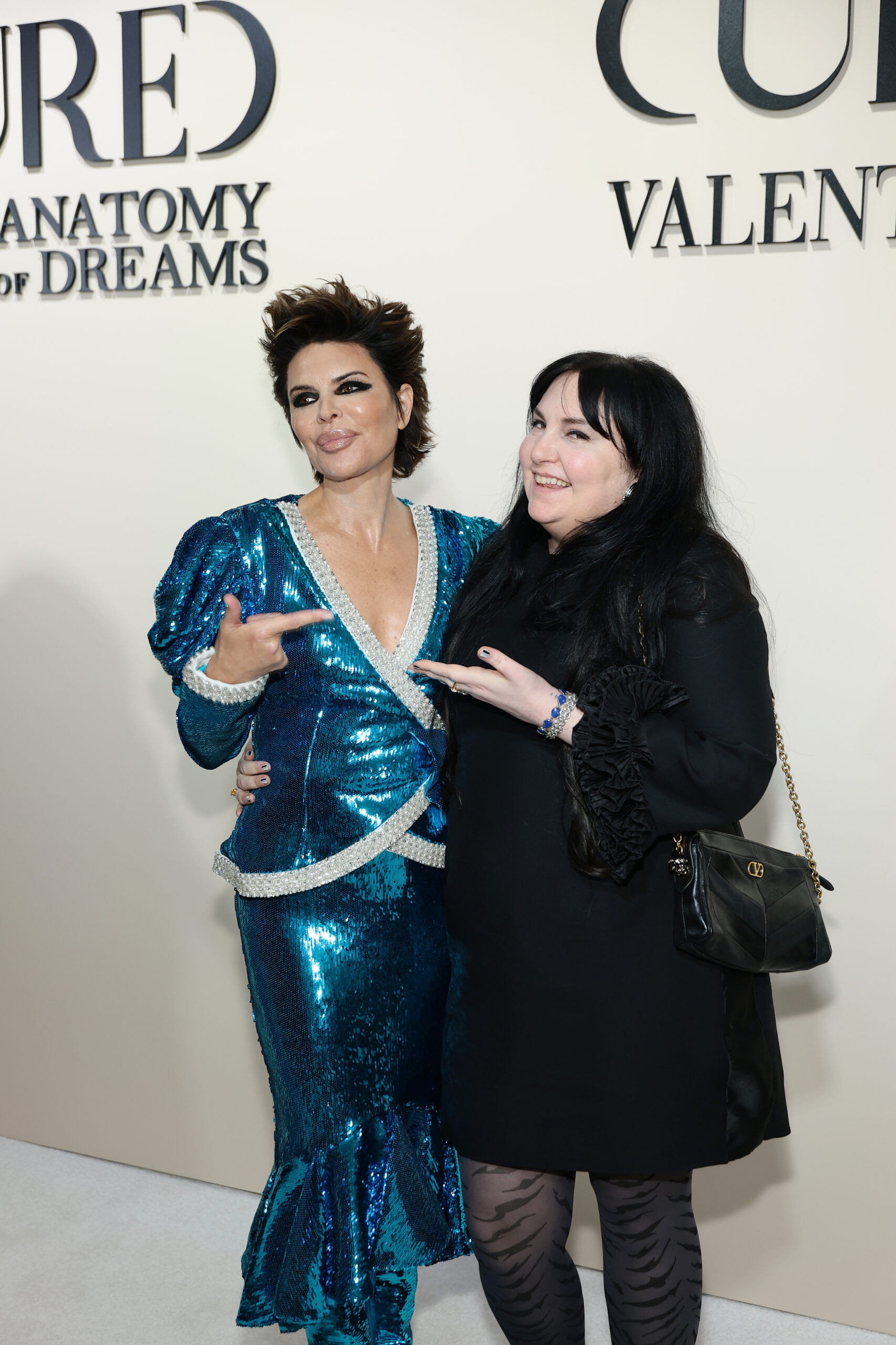 Lisa Rinna and Lena Dunham