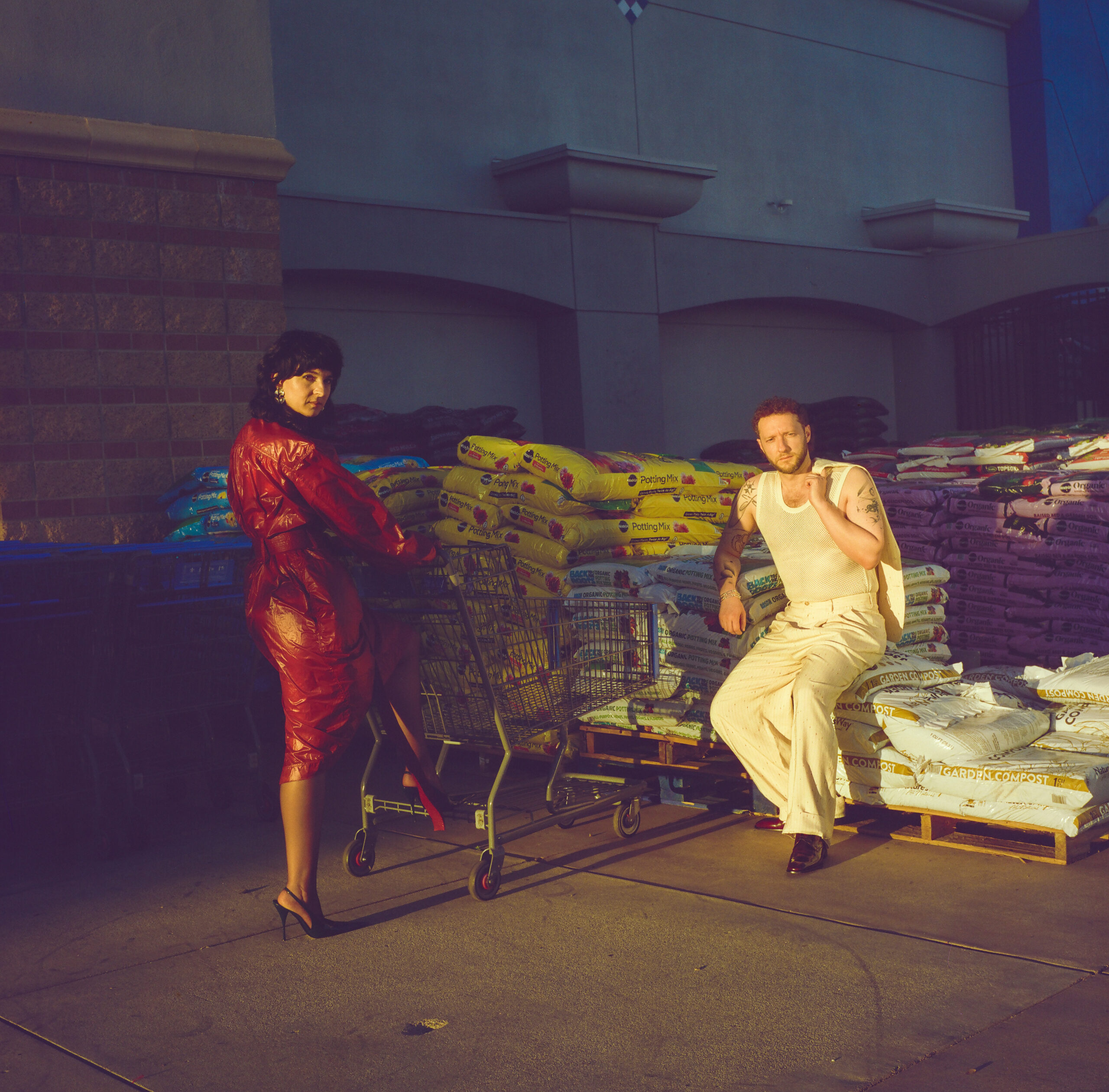 Isa Mazzei and Daniel Goldhaber, writer and director of Faces of Death 2026