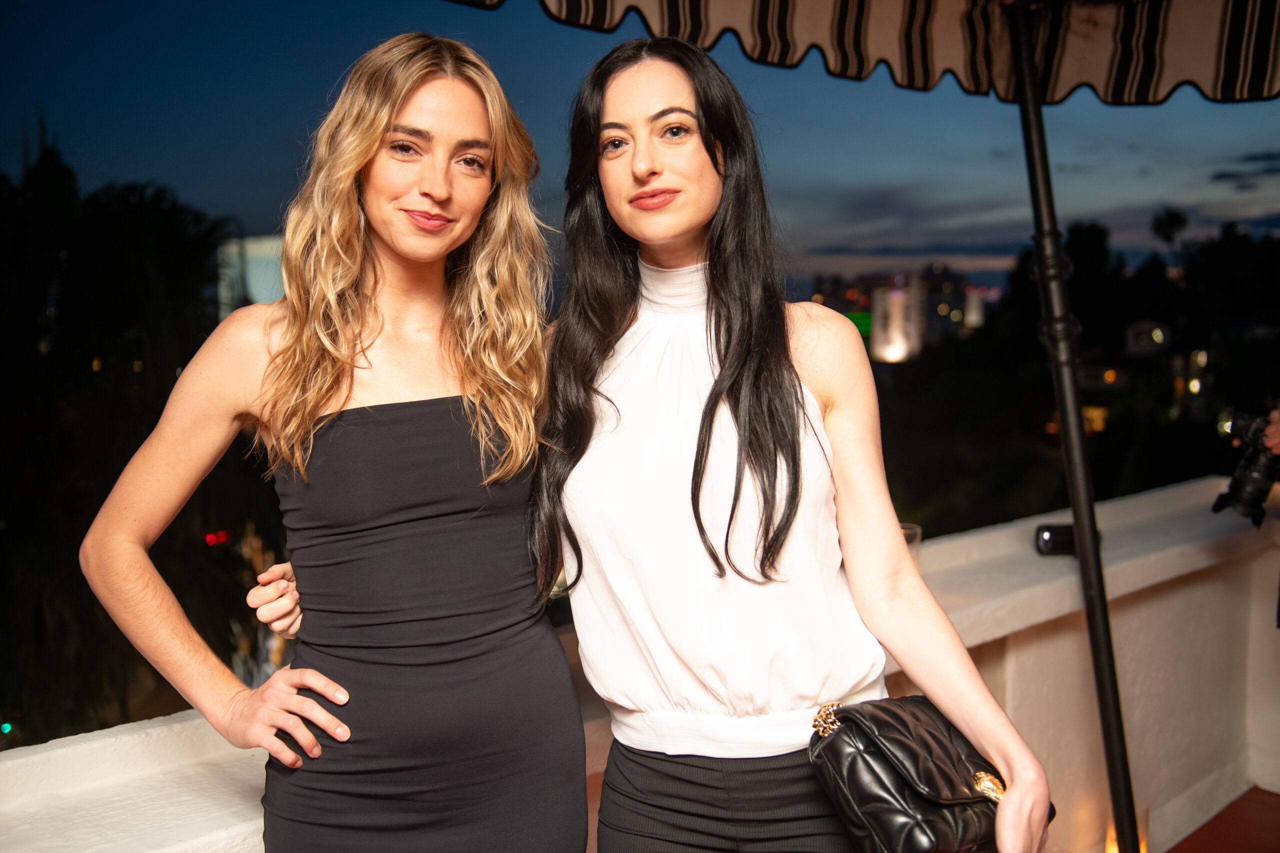 Katelyn Tarver and Cazzie David