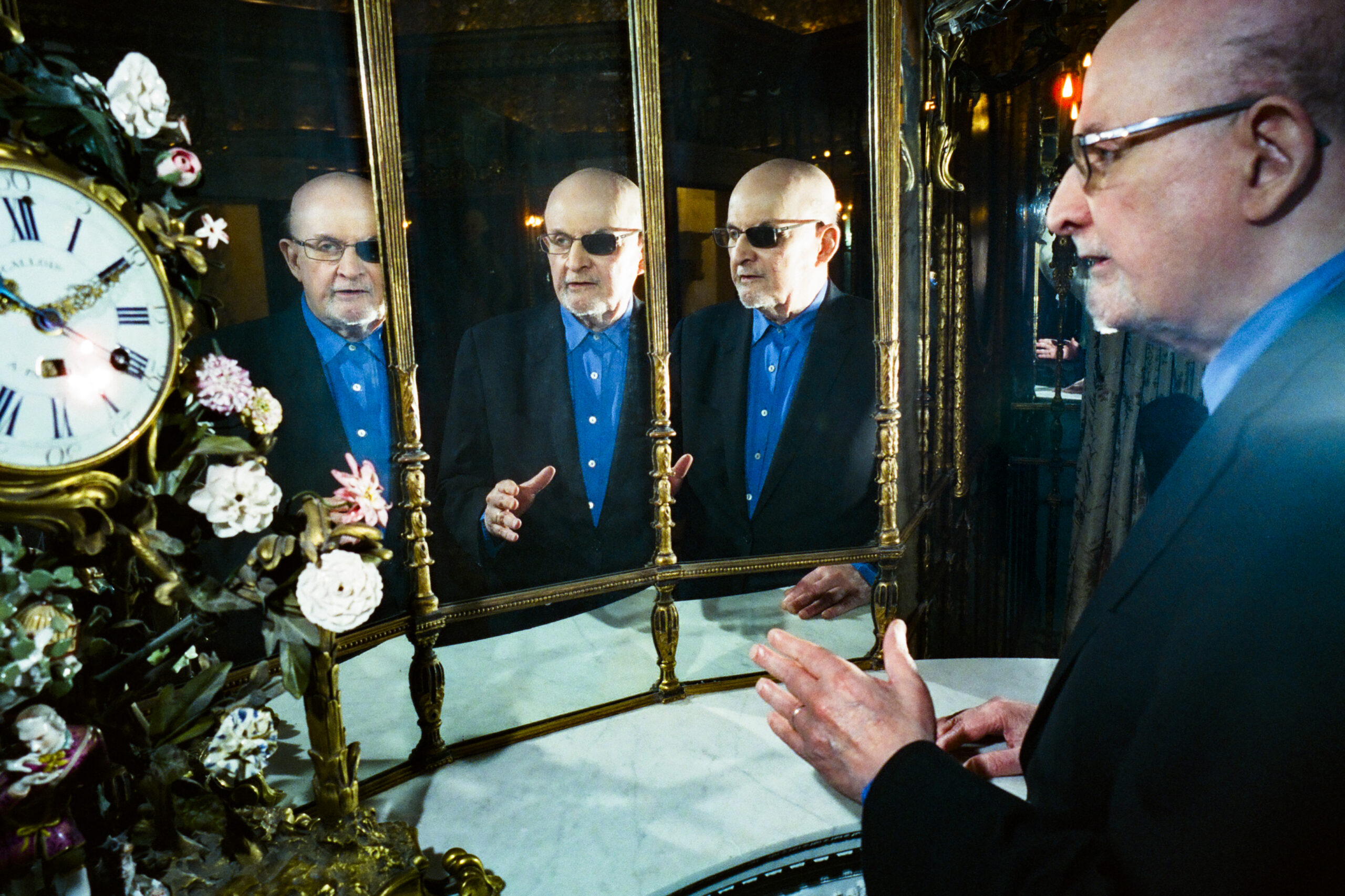 Salman Rushdie author of The Satanic Verses and The Eleventh Hour