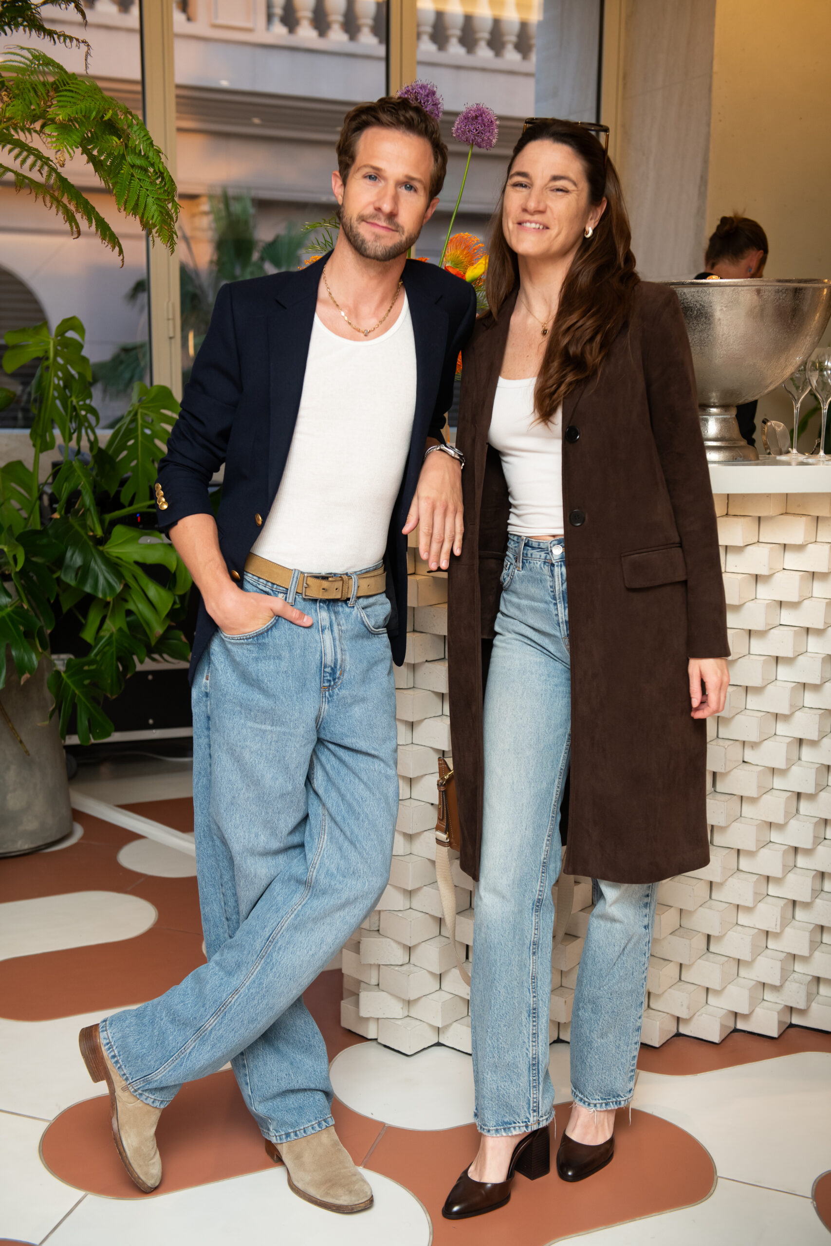 Philippe Uter and Laury Renaud