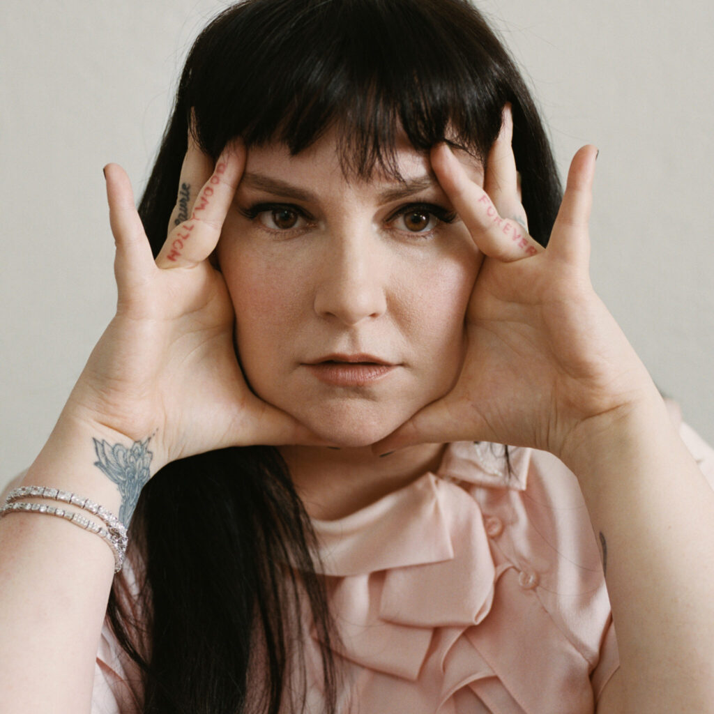 Actress and director Lena Dunham who is also author of the new memoir Famesick