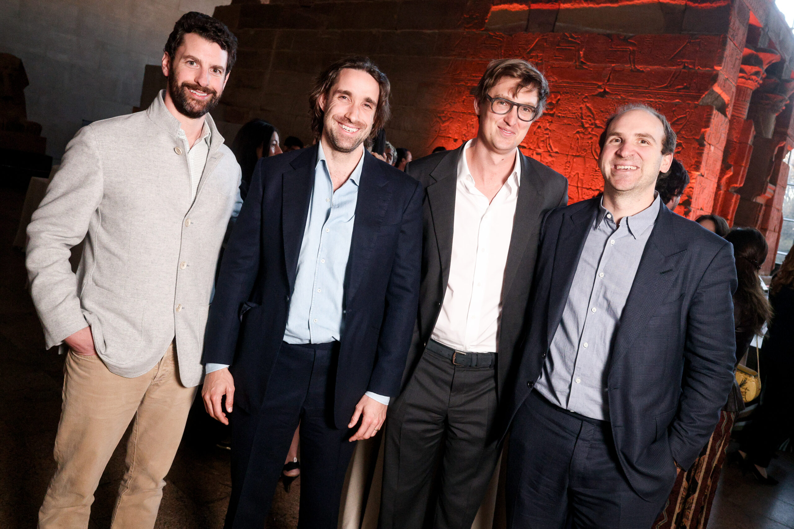 Theo Osborne, Bernard Lagrange, Lucas Zwirner, and Raph Wertheimer