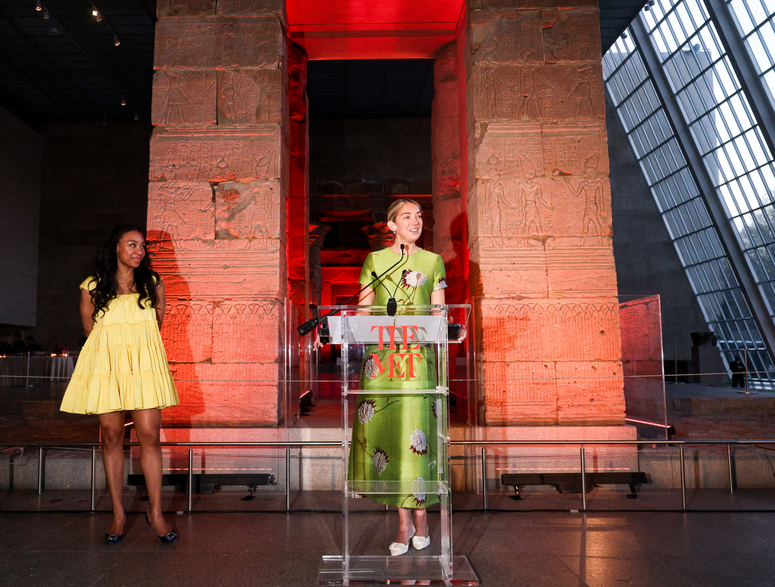 Arielle Patrick and Hannah Howe