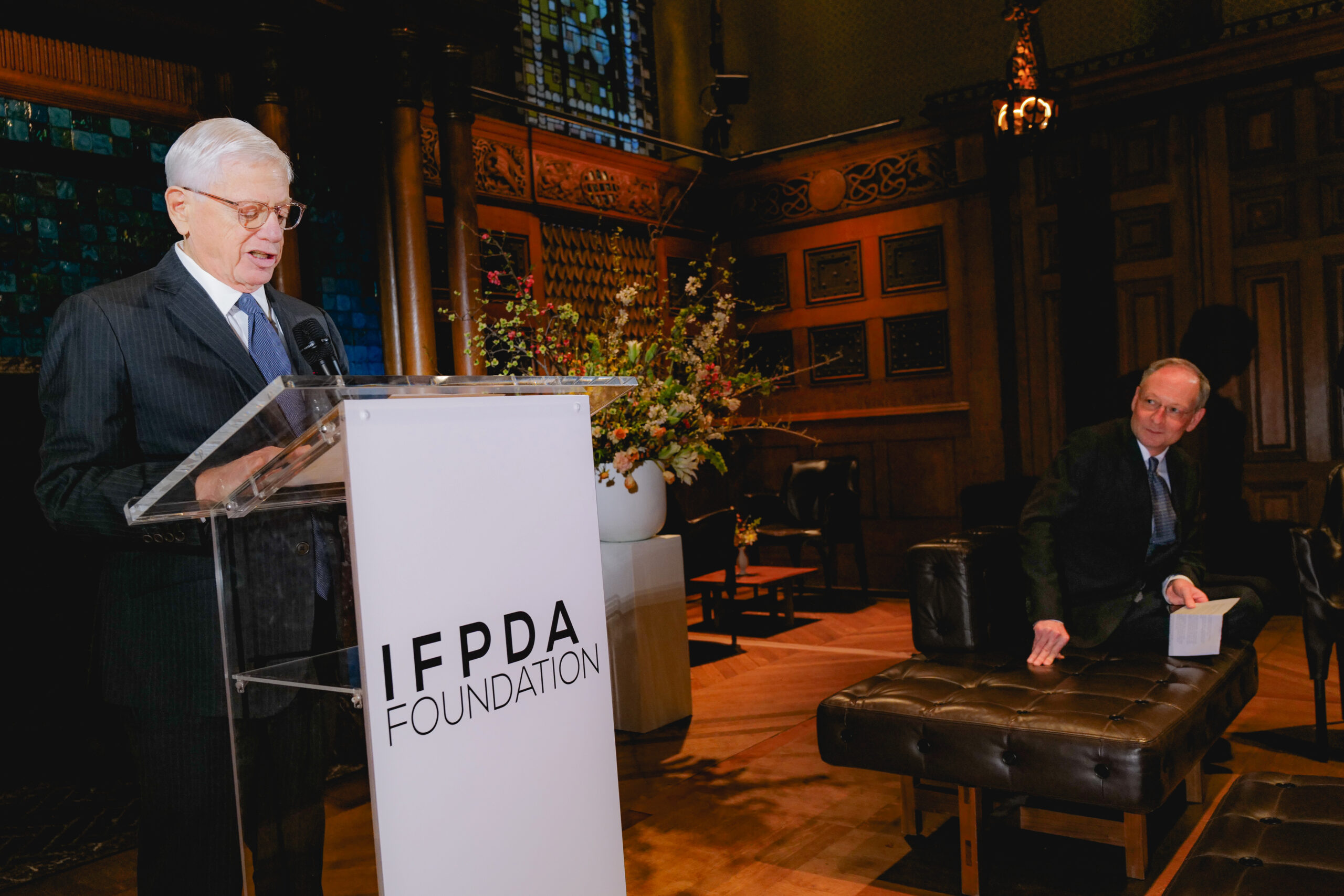 David Tunick and Christophe Cherix