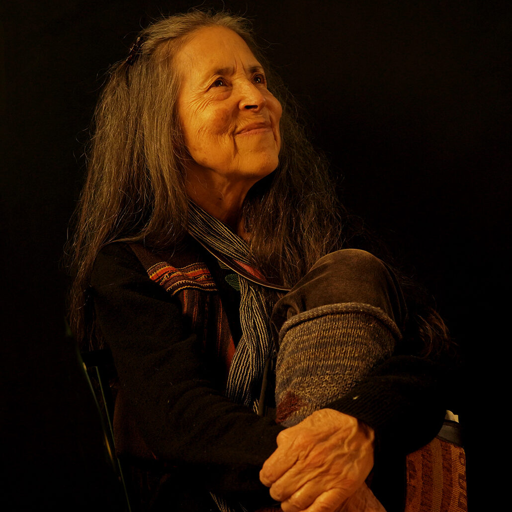 Portrait of artist Cecilia Vicuna