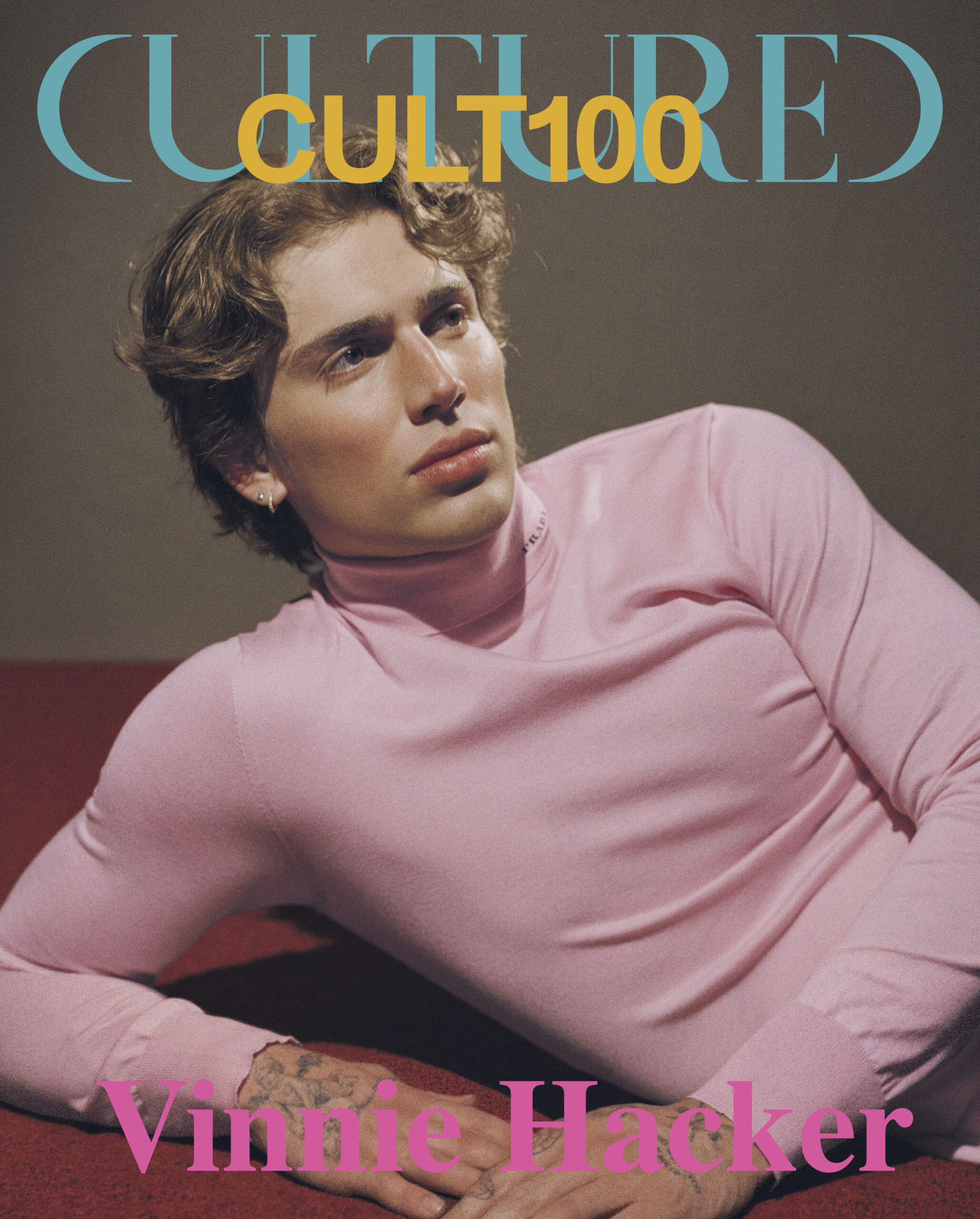 Vinnie Hacker wearing Prada