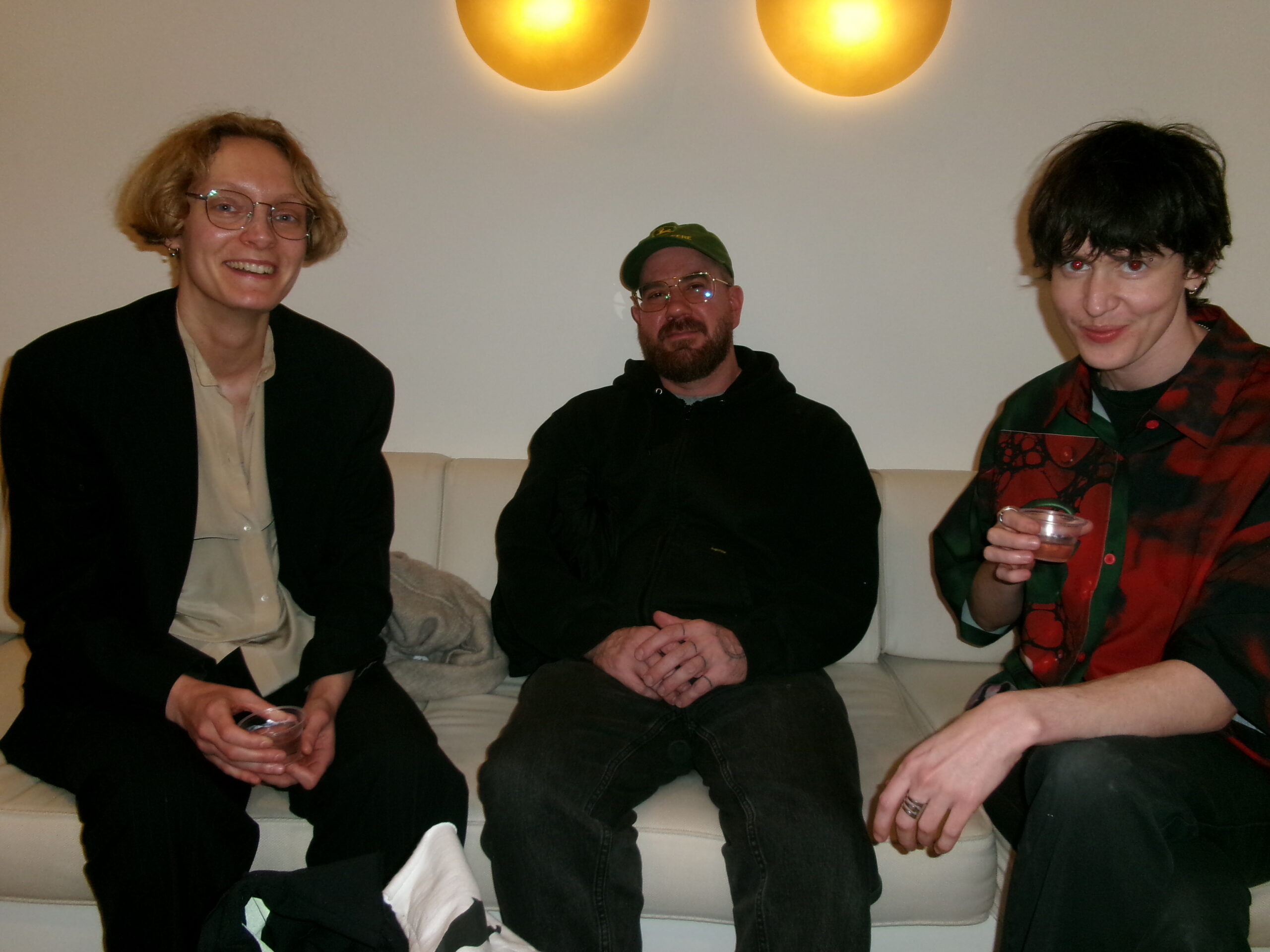 Jos Nyreen, Peter Staples, and Clara Pugsley.