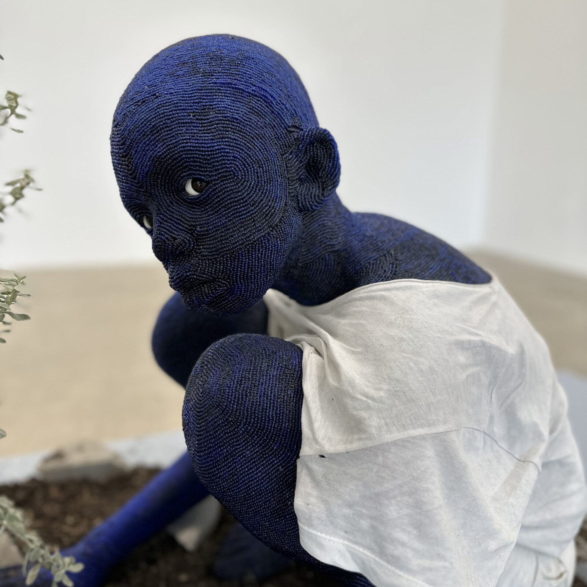 Sculpture by Beya Gille Gacha which will show at Conductor art fair