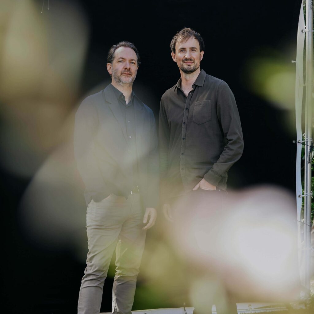 Letterboxd founder Matthew Buchanan and Karl von Randow