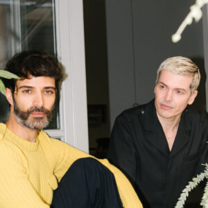 Andrea Trimarchi and Simone Farresin, the founders of Milan design studio FormaFantasma