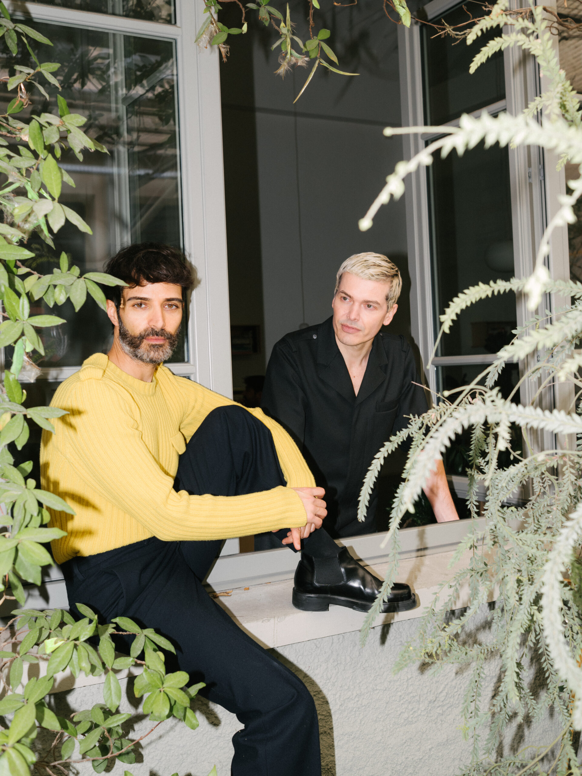 Andrea Trimarchi and Simone Farresin, the founders of Milan design studio FormaFantasma