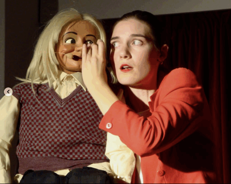 Ventriloquist Sophie Becker