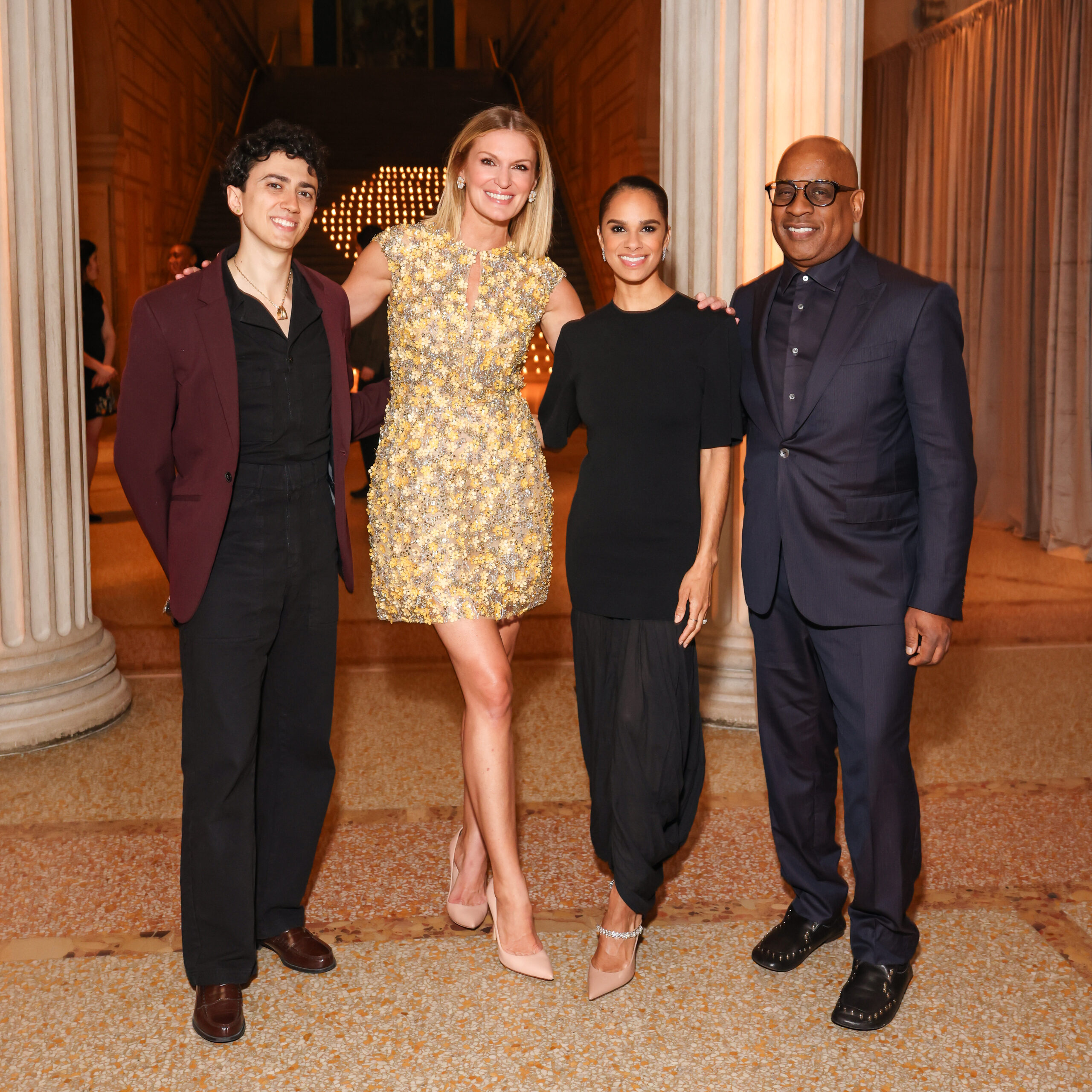 Caleb Teicher, Sarah Arison, Misty Copeland, and Glenn Ligon