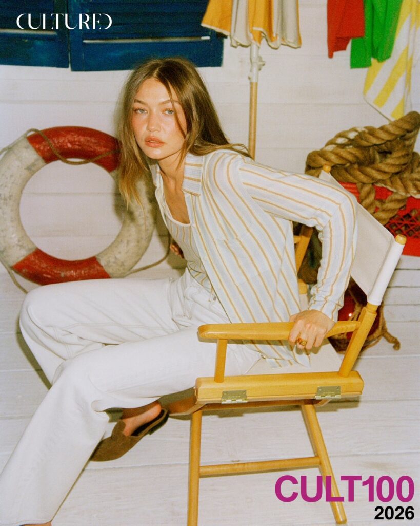 Gigi Hadid model and Guest in Residence founder
