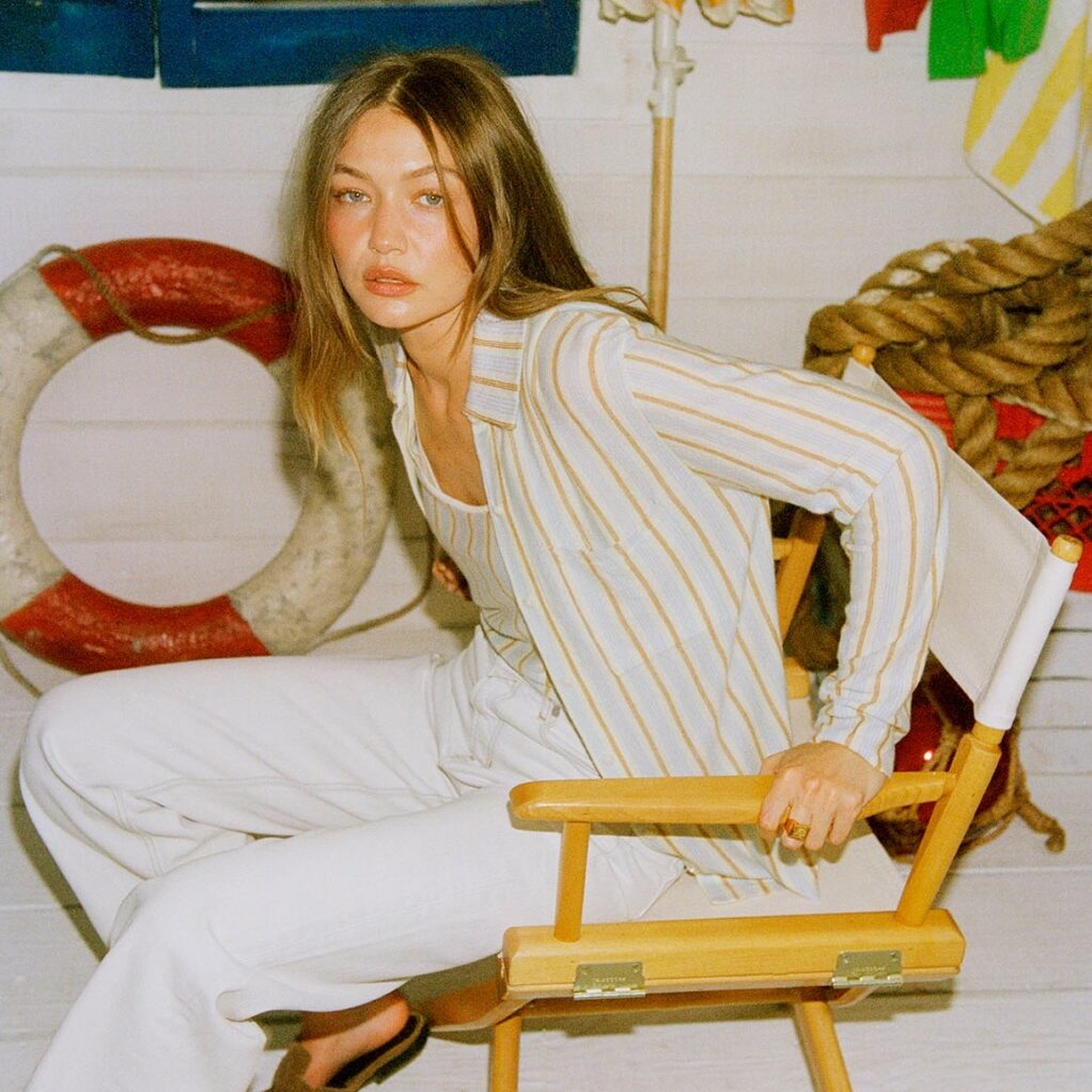 Gigi Hadid model and Guest in Residence founder