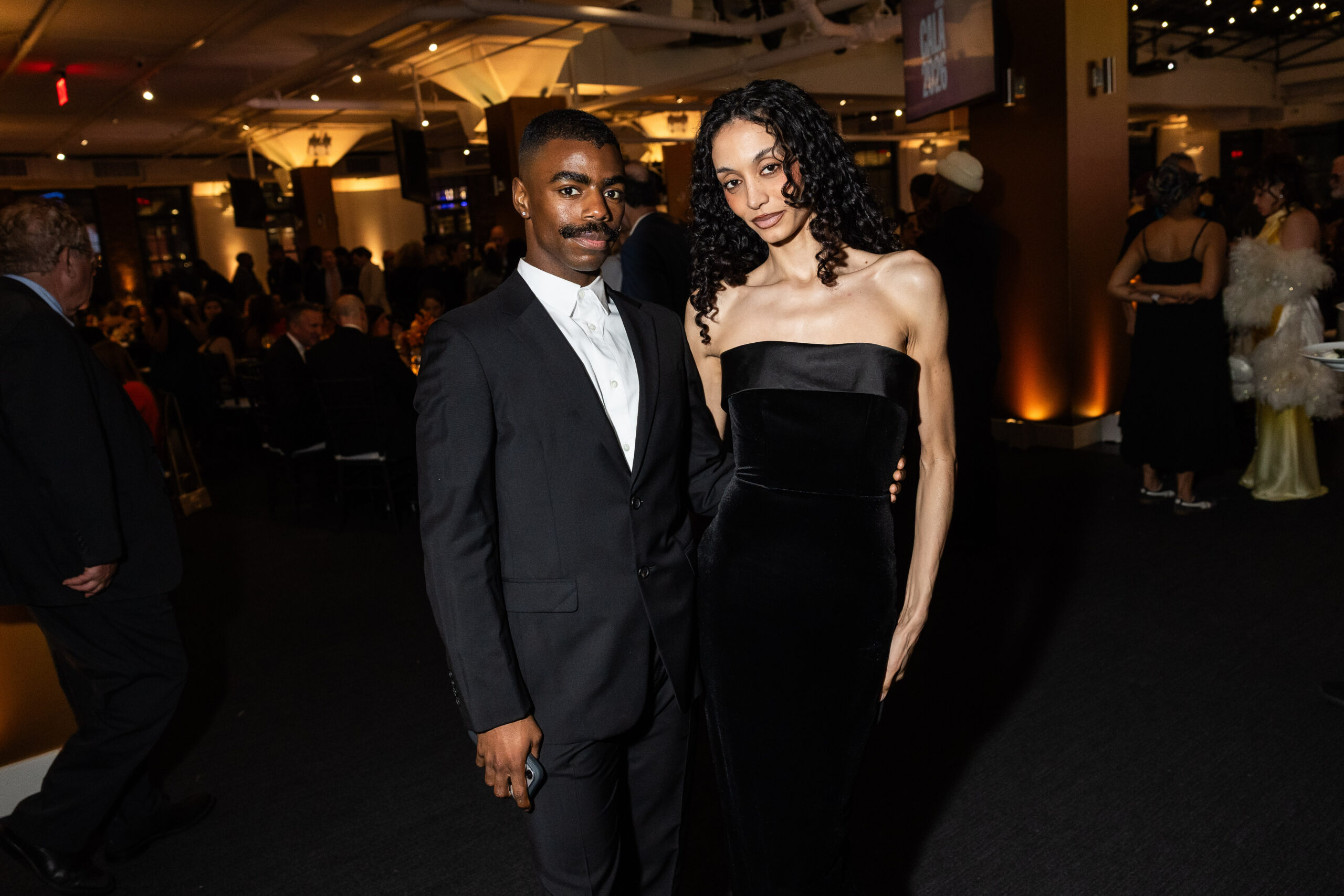 Tyrell Hampton and Jaela Packer