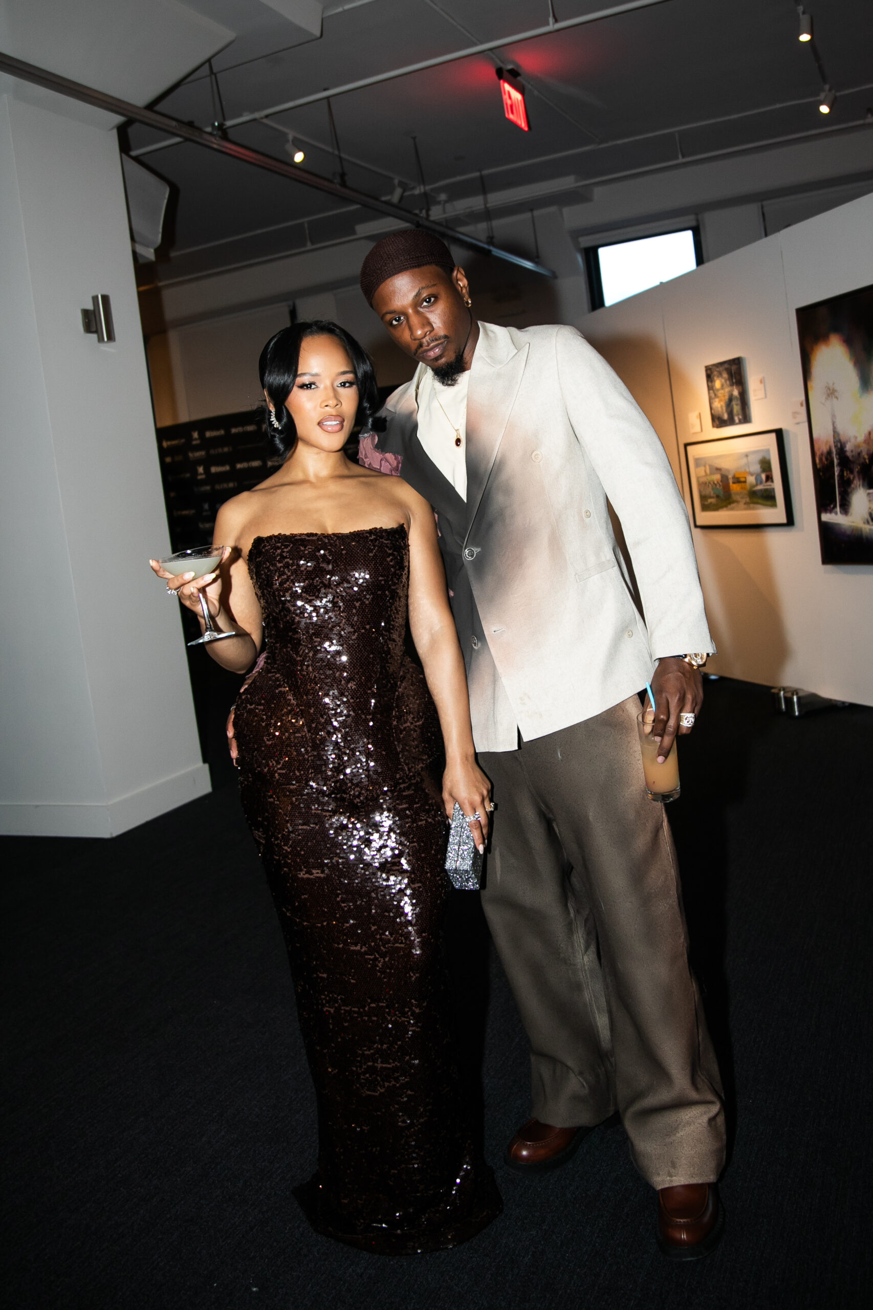 Serayah McNeill and Joey Bada$$