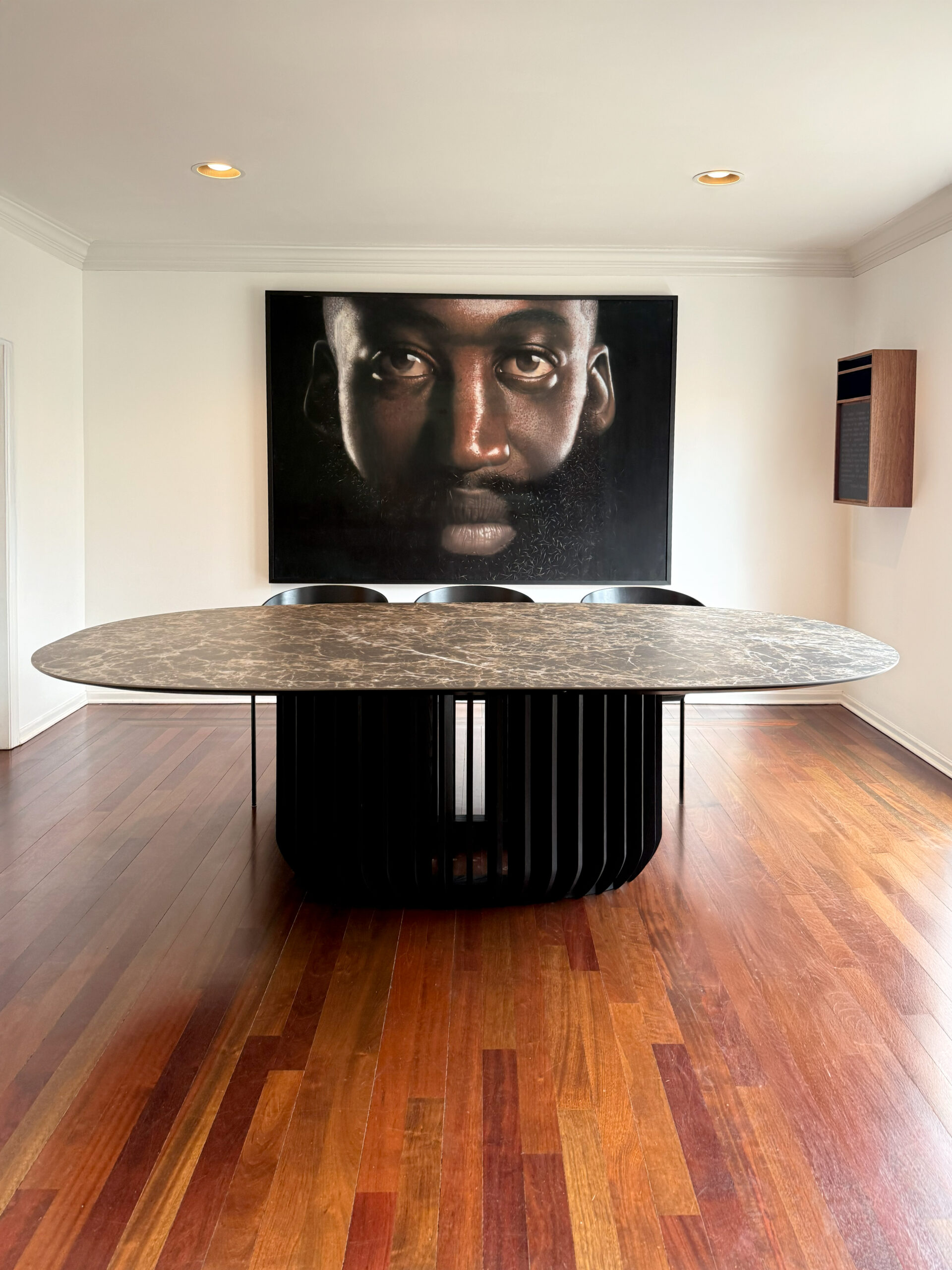 The art collection of Mamadou-Abou and Catherine Sarr at home in Chicago