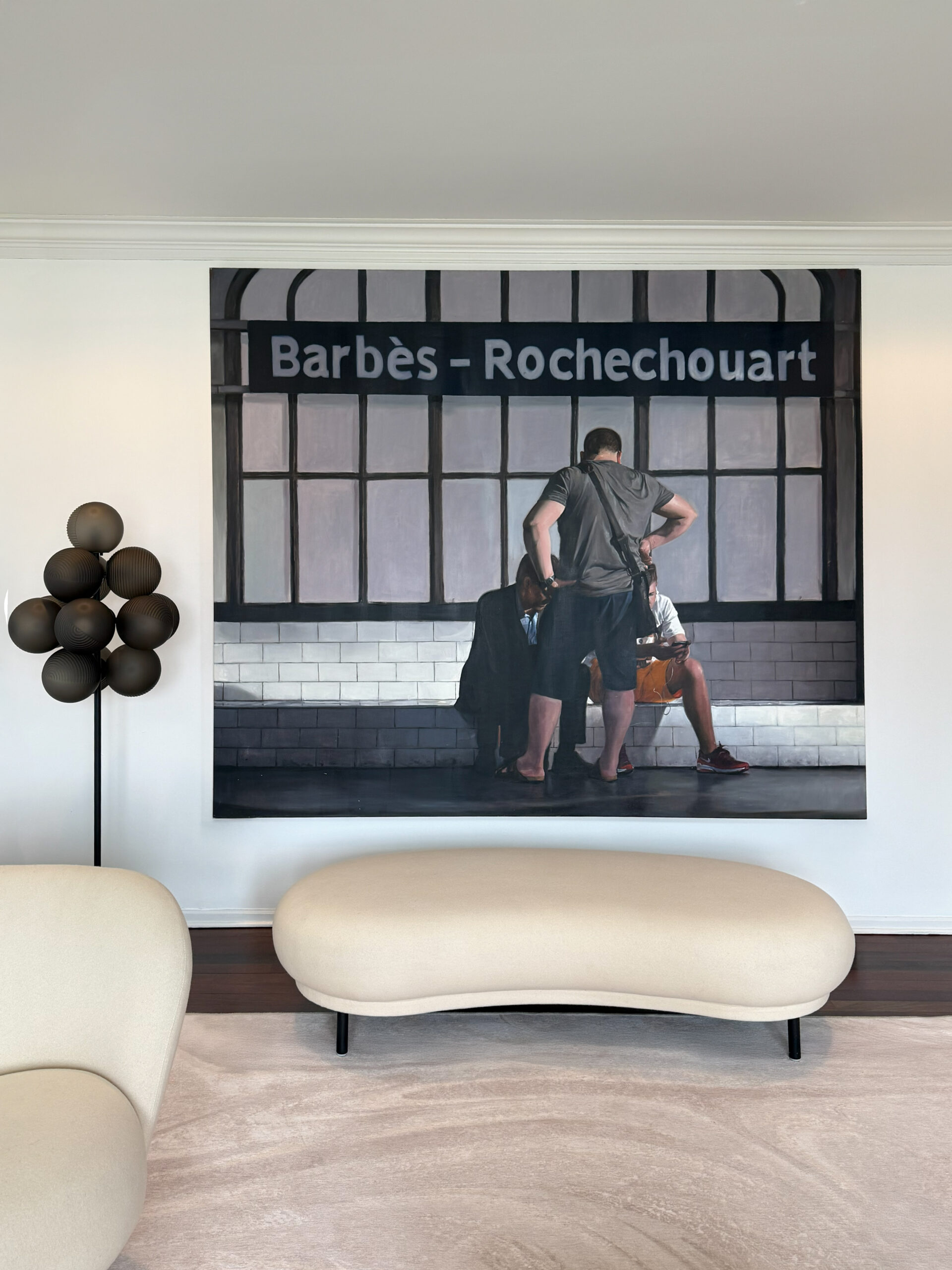 The art collection of Mamadou-Abou and Catherine Sarr at home in Chicago