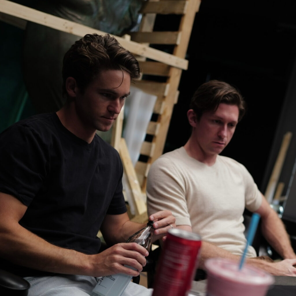 Jordi Hays and John Coogan of TBPN