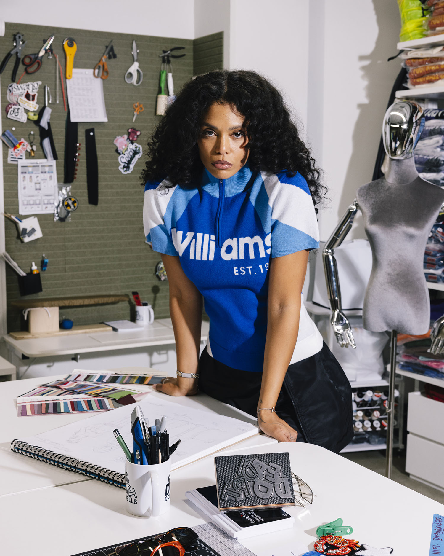 Dominique Domo wells founder of fashion line Dead Dirt