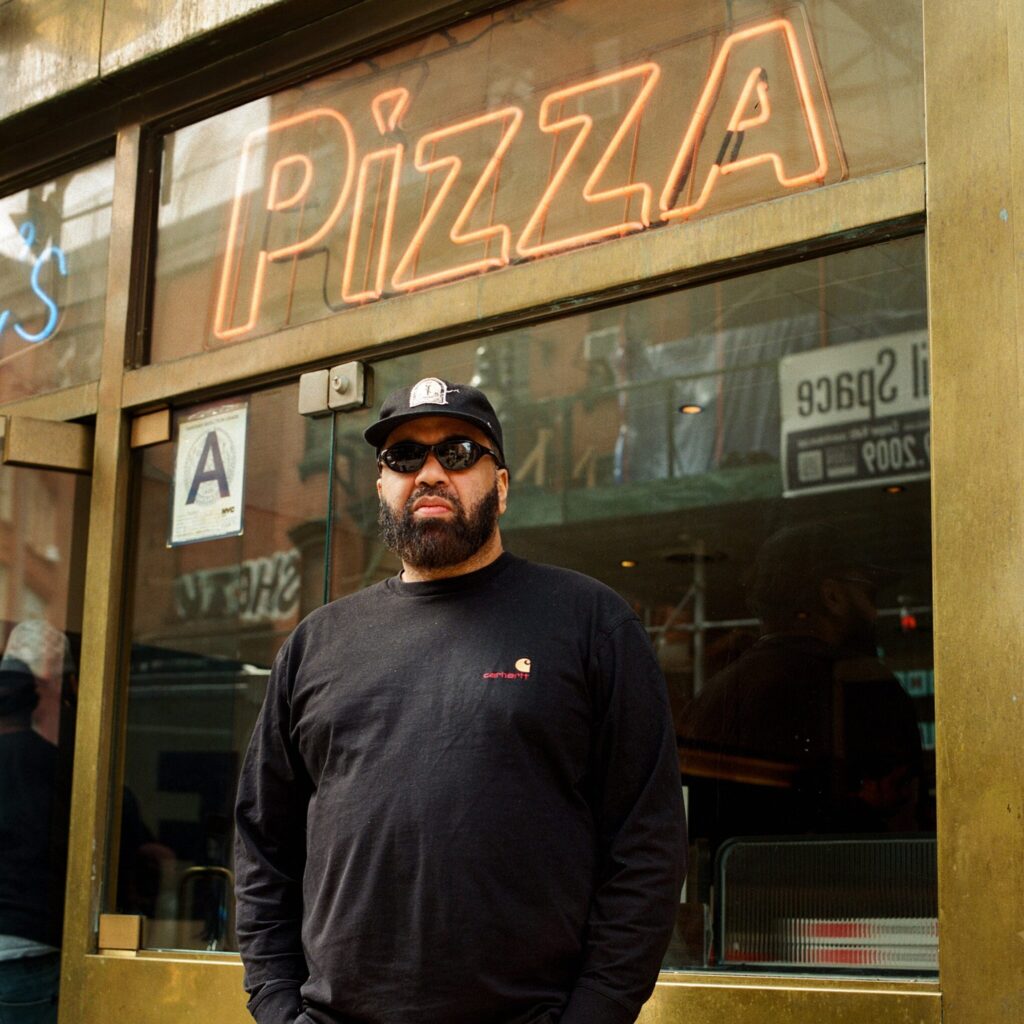 Scarr Pimentel owner of Scarr's Pizza