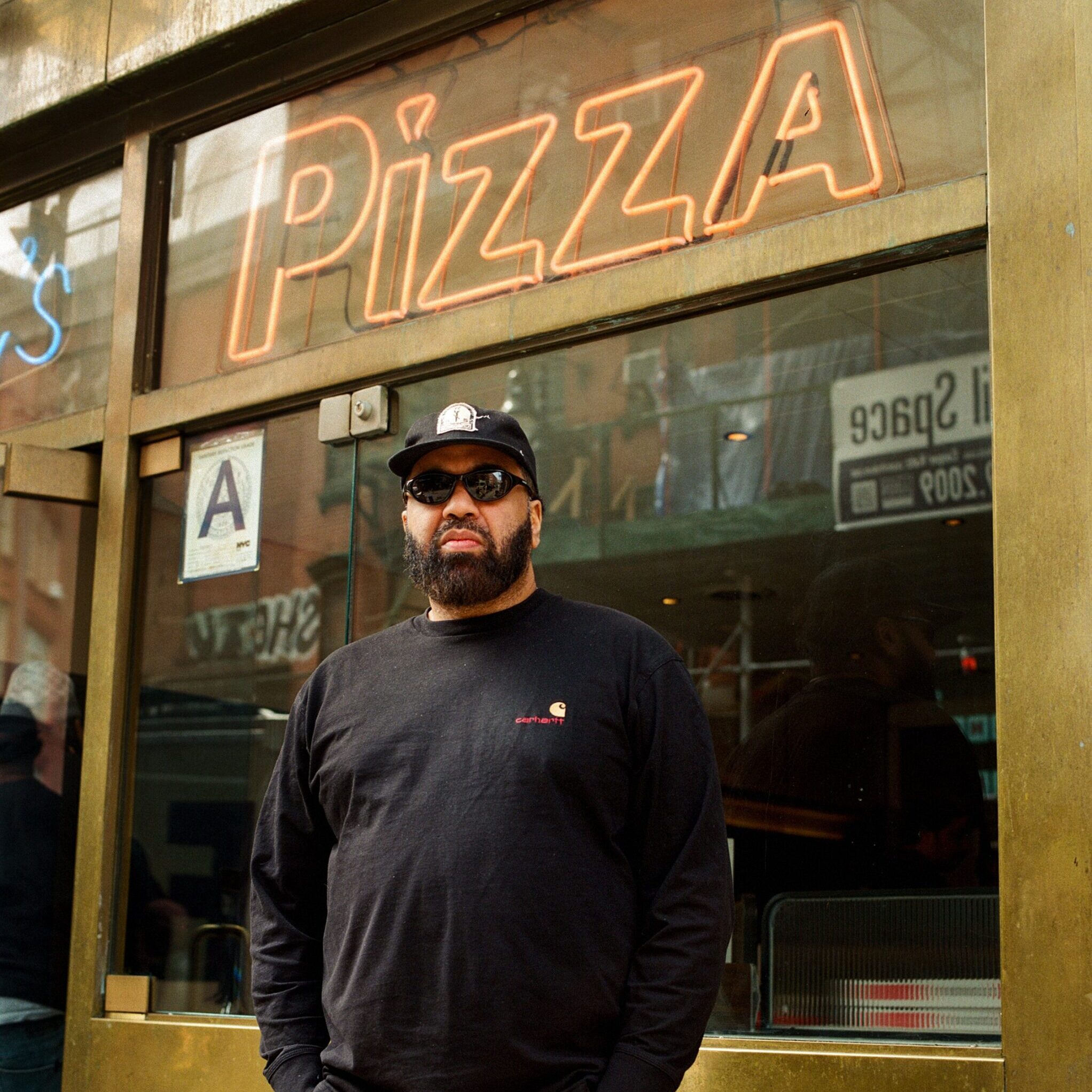 Scarr Pimentel owner of Scarr's Pizza