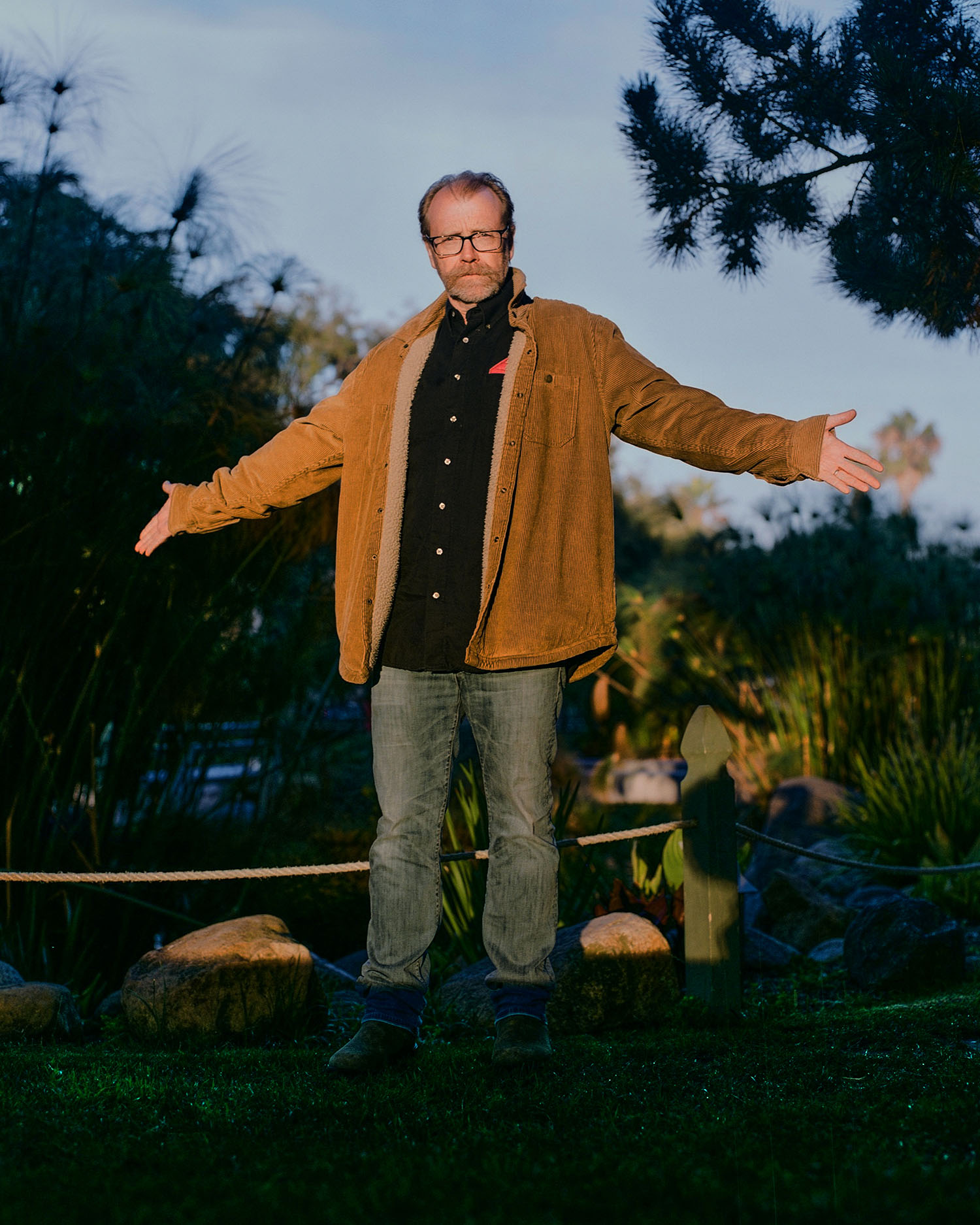 Author George Saunders of Vigil 