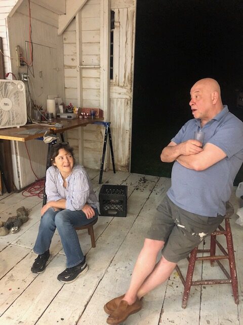 Michelle Segre and Steve Dibenedetto