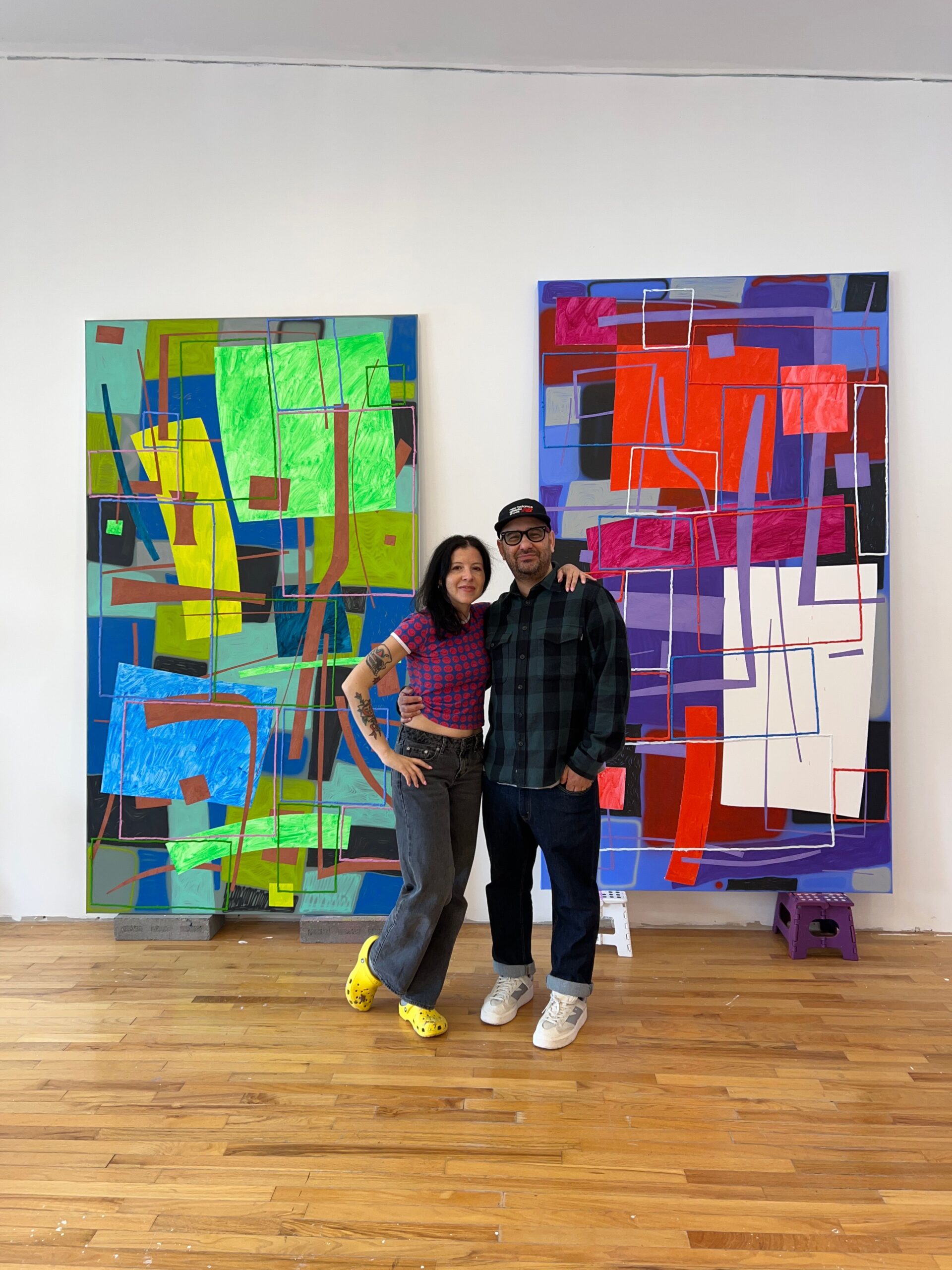 Trudy Benson and Russell Tyler