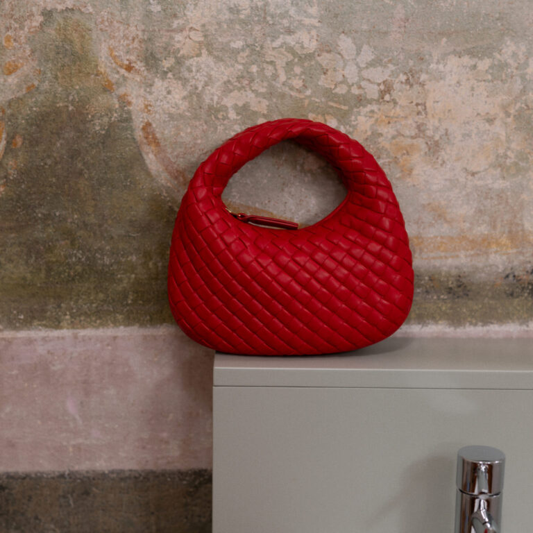 Bottega Veneta intrecciato bag photographed by Peter Fraser