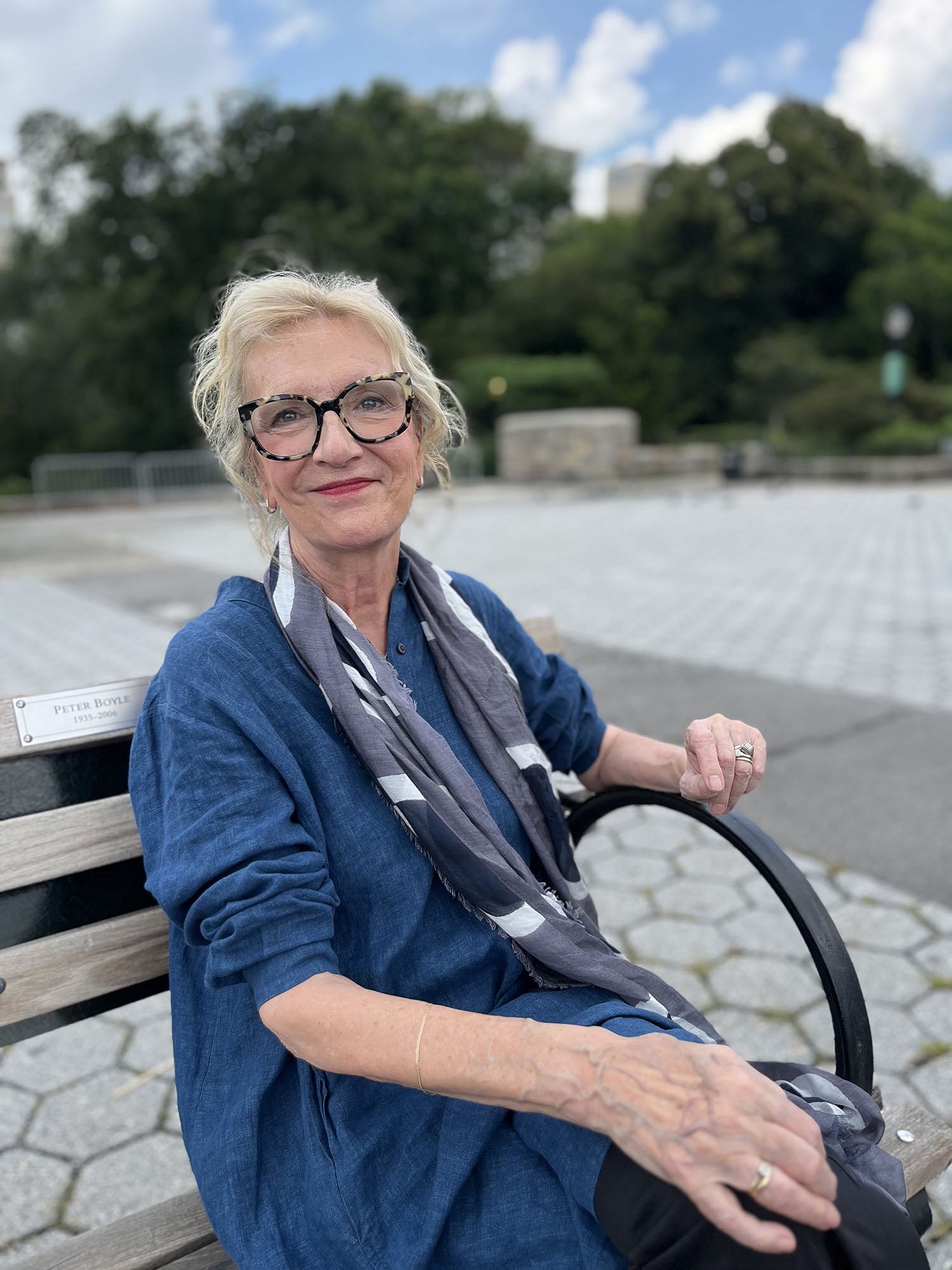 Writer Elizabeth Strout in New York