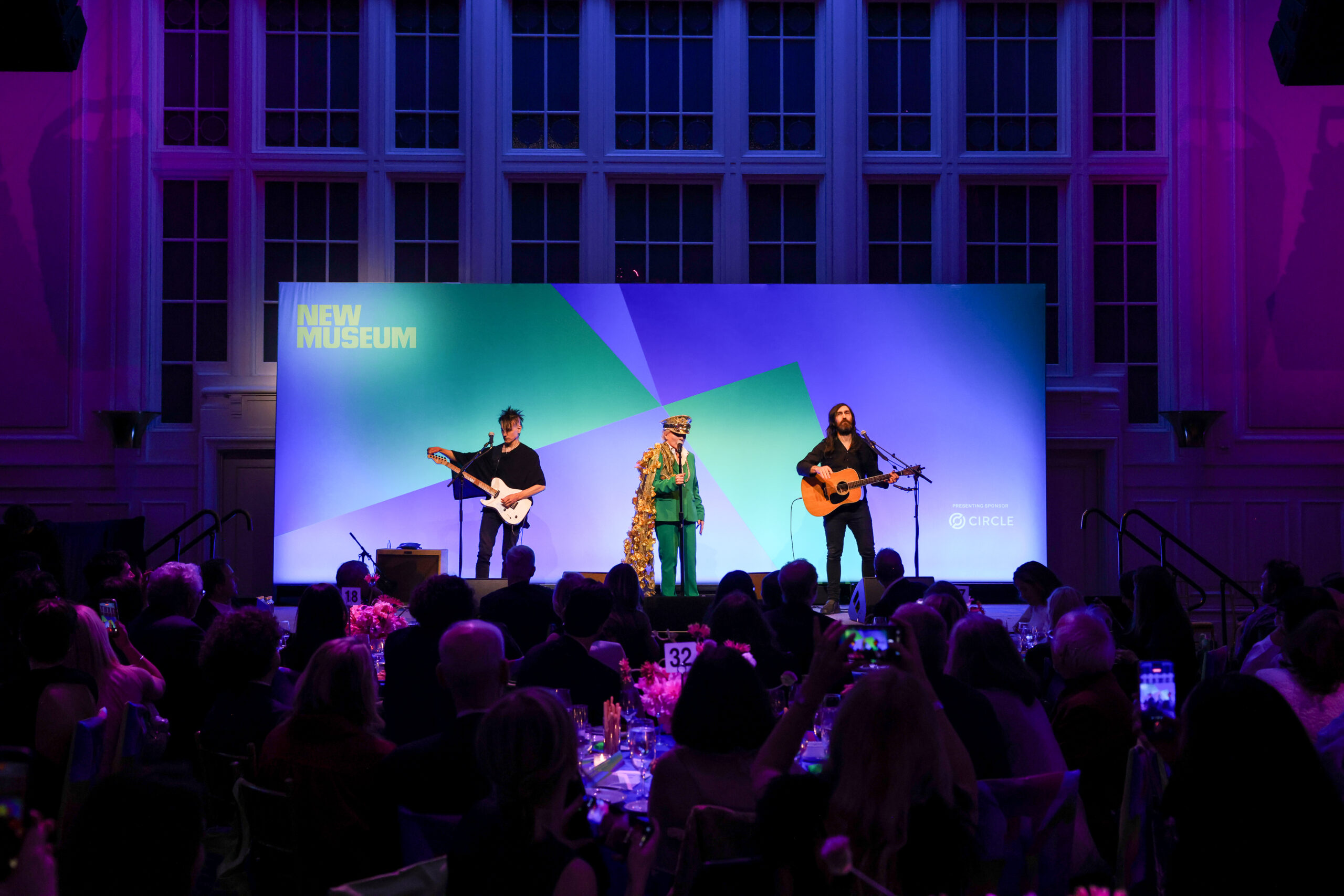 Debbie Harry performs at the New Museum Spring Gala 2026 honoring Lisa Phillips