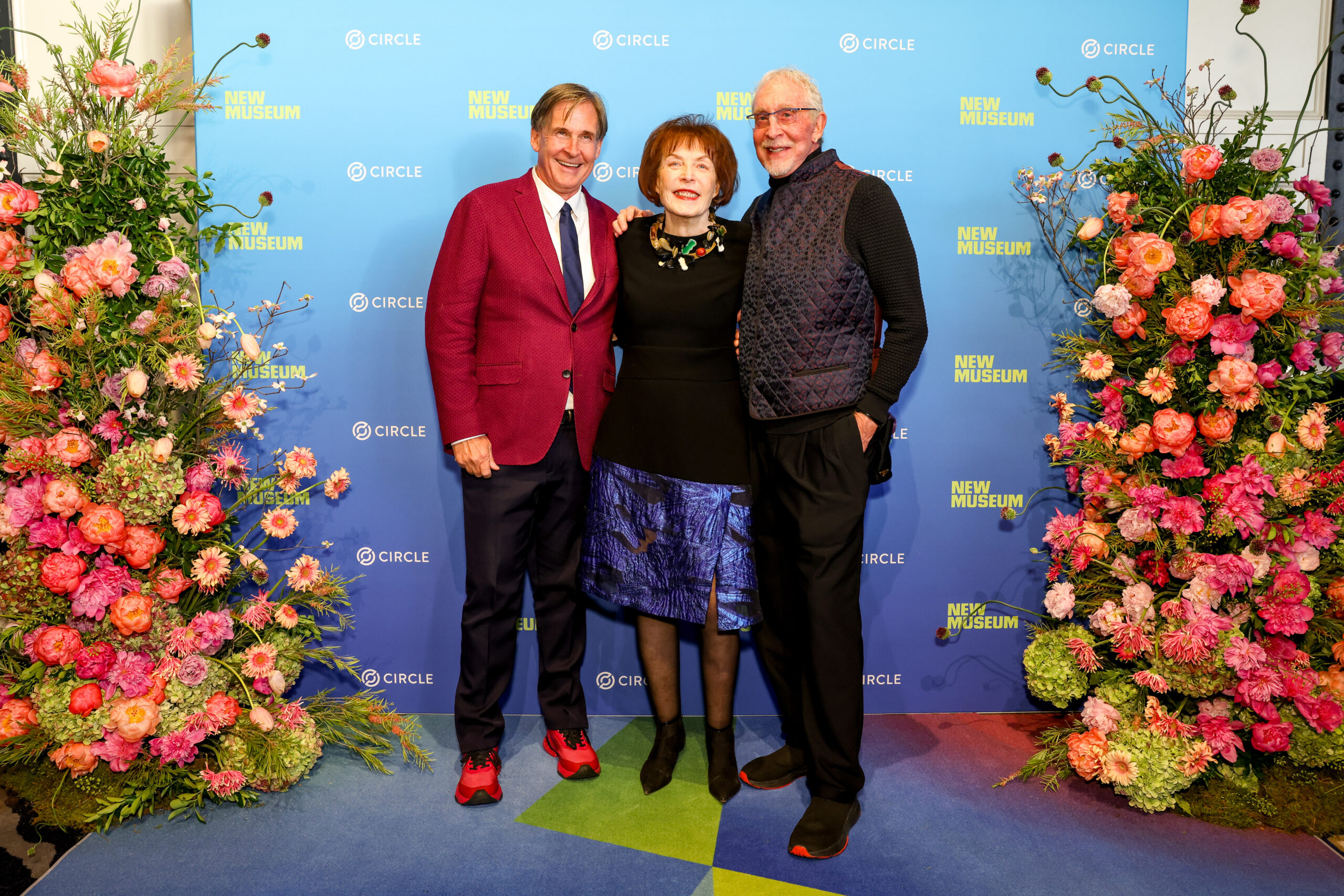 J. K. Brown, Marilyn Minter, and Bill Miller