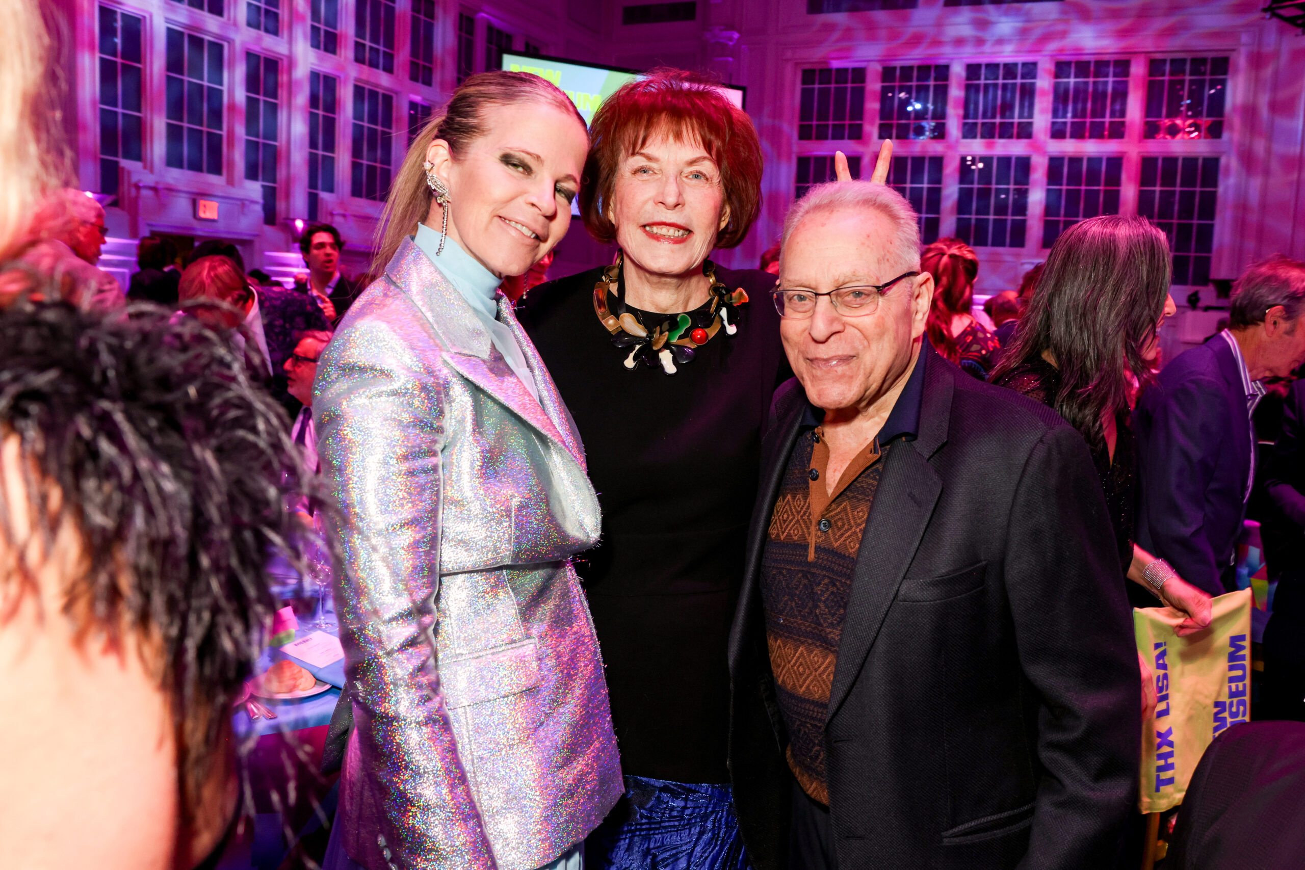 Yvonne Force Villareal, Marilyn Minter, and Joel Wachs