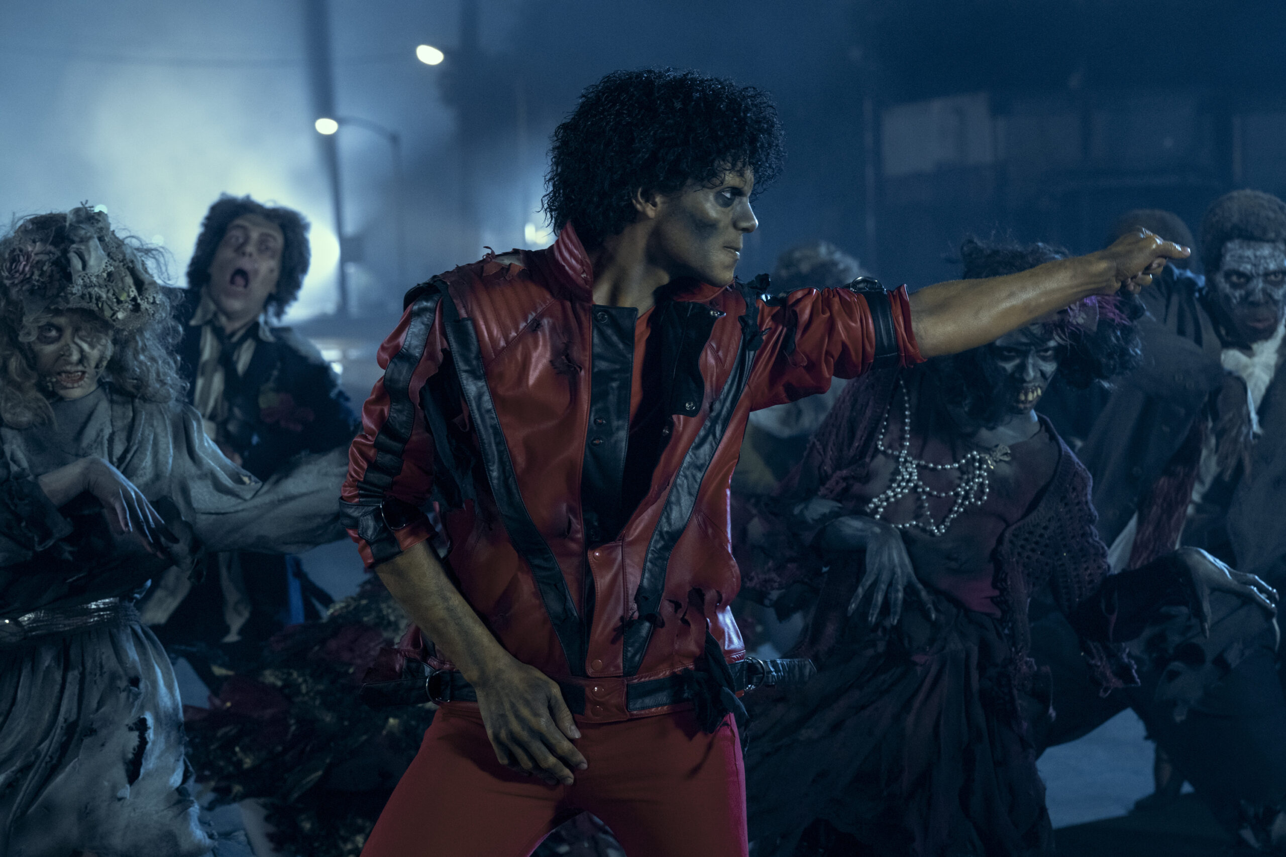 Jaafar Jackson as Michael Jackson in the Michael movie