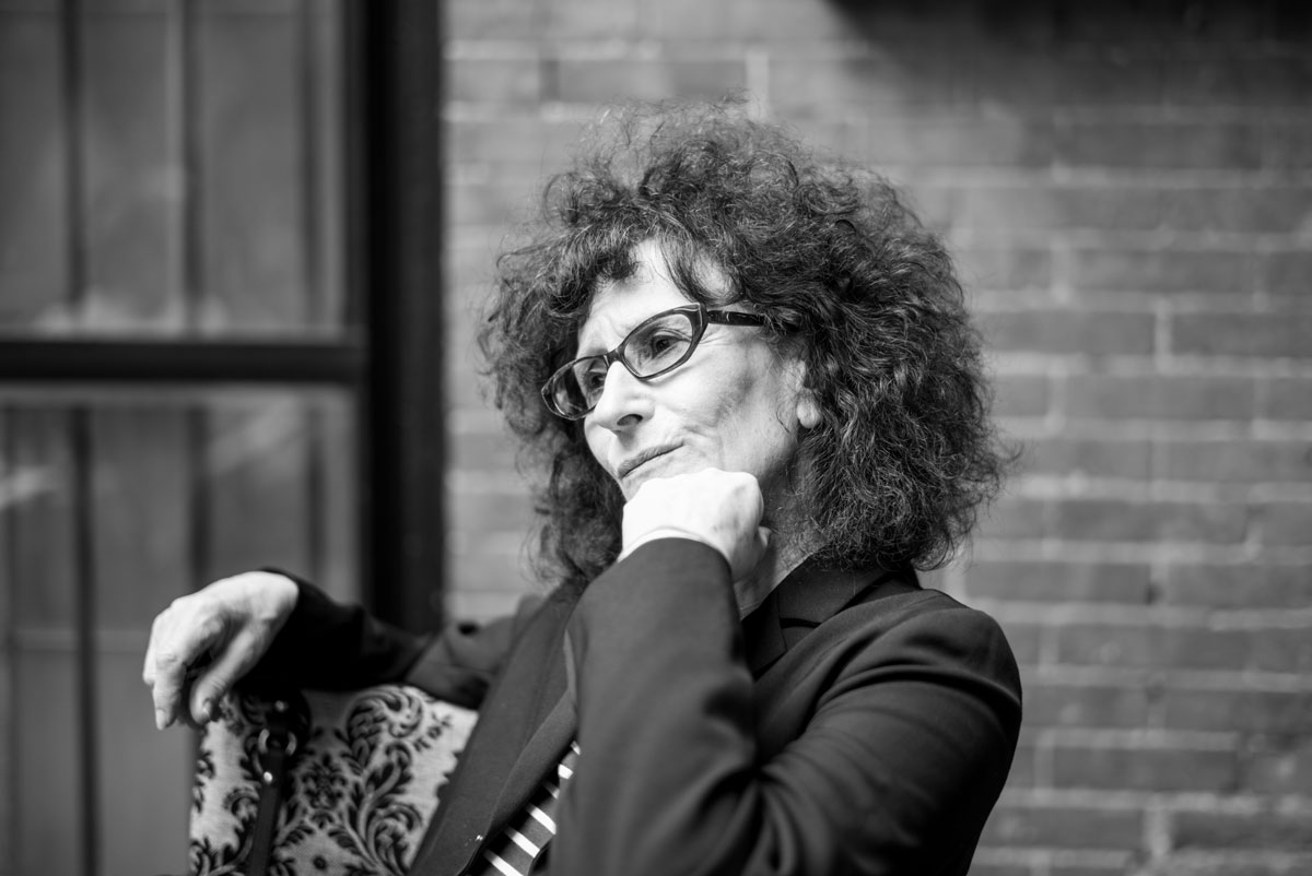 Portrait of writer and critic Lynne Tillman