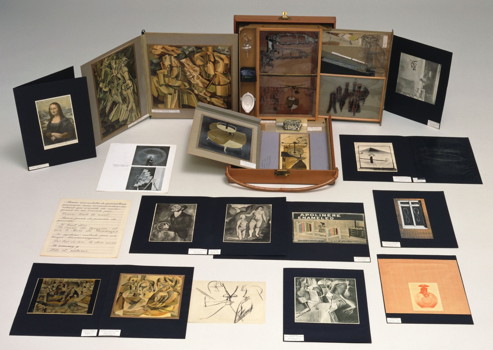 Marcel Duchamp, Box in a Valise (From or by Marcel Duchamp or Rrose Sélavy), 1935-41