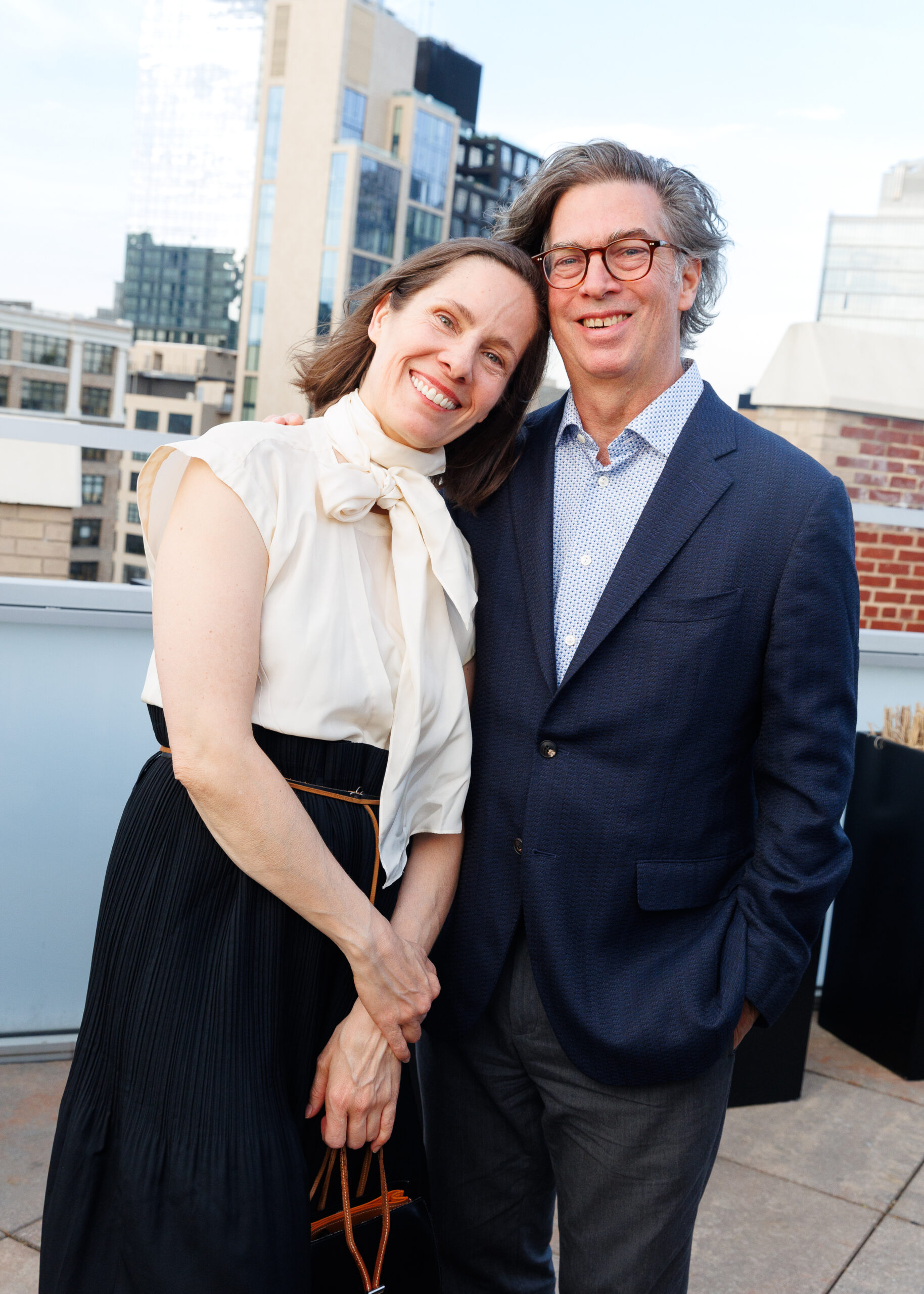 Xtina founder Christine Muhlke and former New York Times food critic Pete Wells