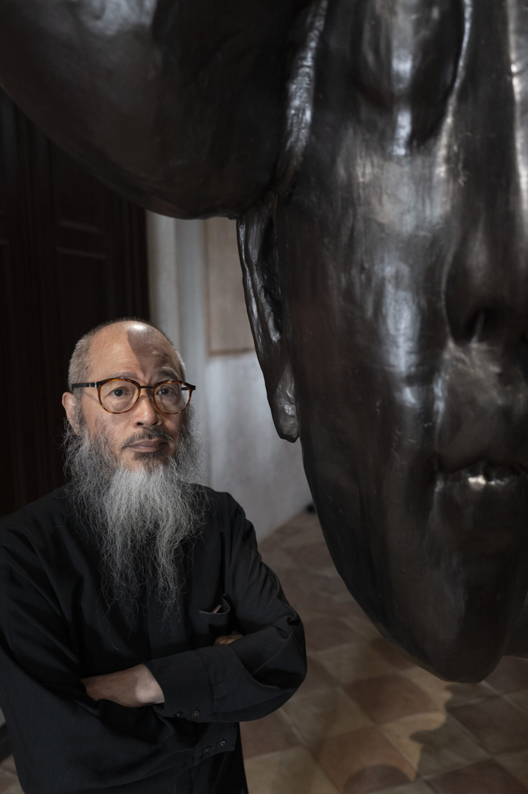 Portrait of artist Wallace Chan 