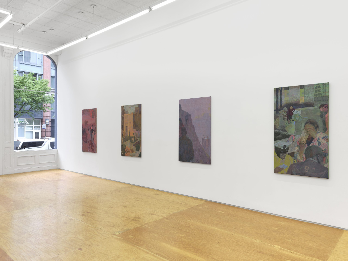 Installation view of Sasha Brodsky's Dwelling Place