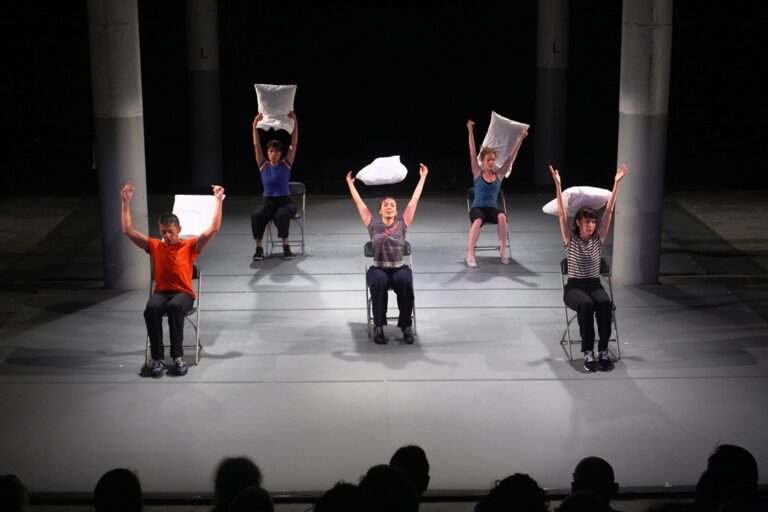 Yvonne Rainer performance with Performa