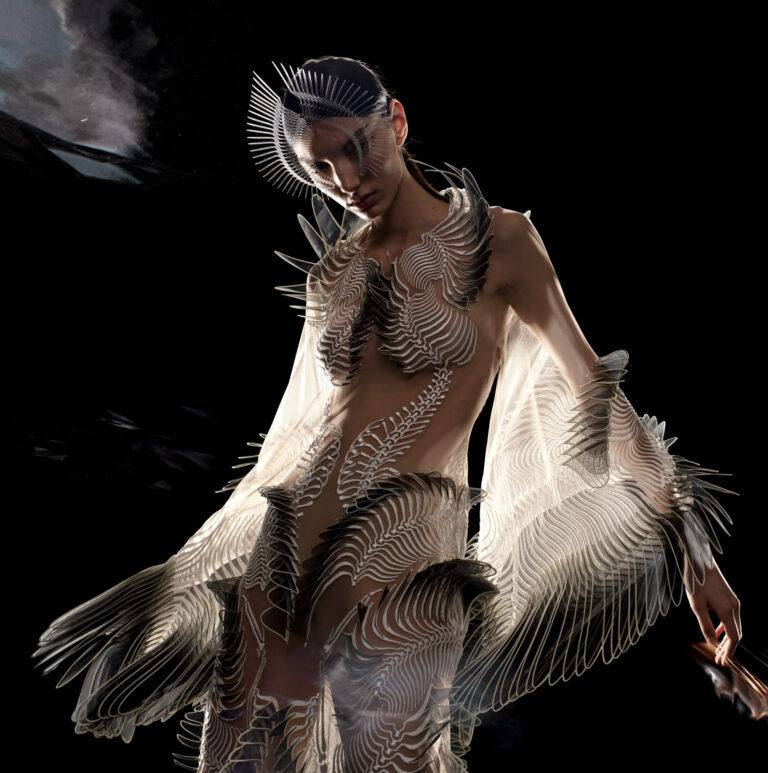 Iris Van Herpen fashion design art exhibition at the Brooklyn Museum