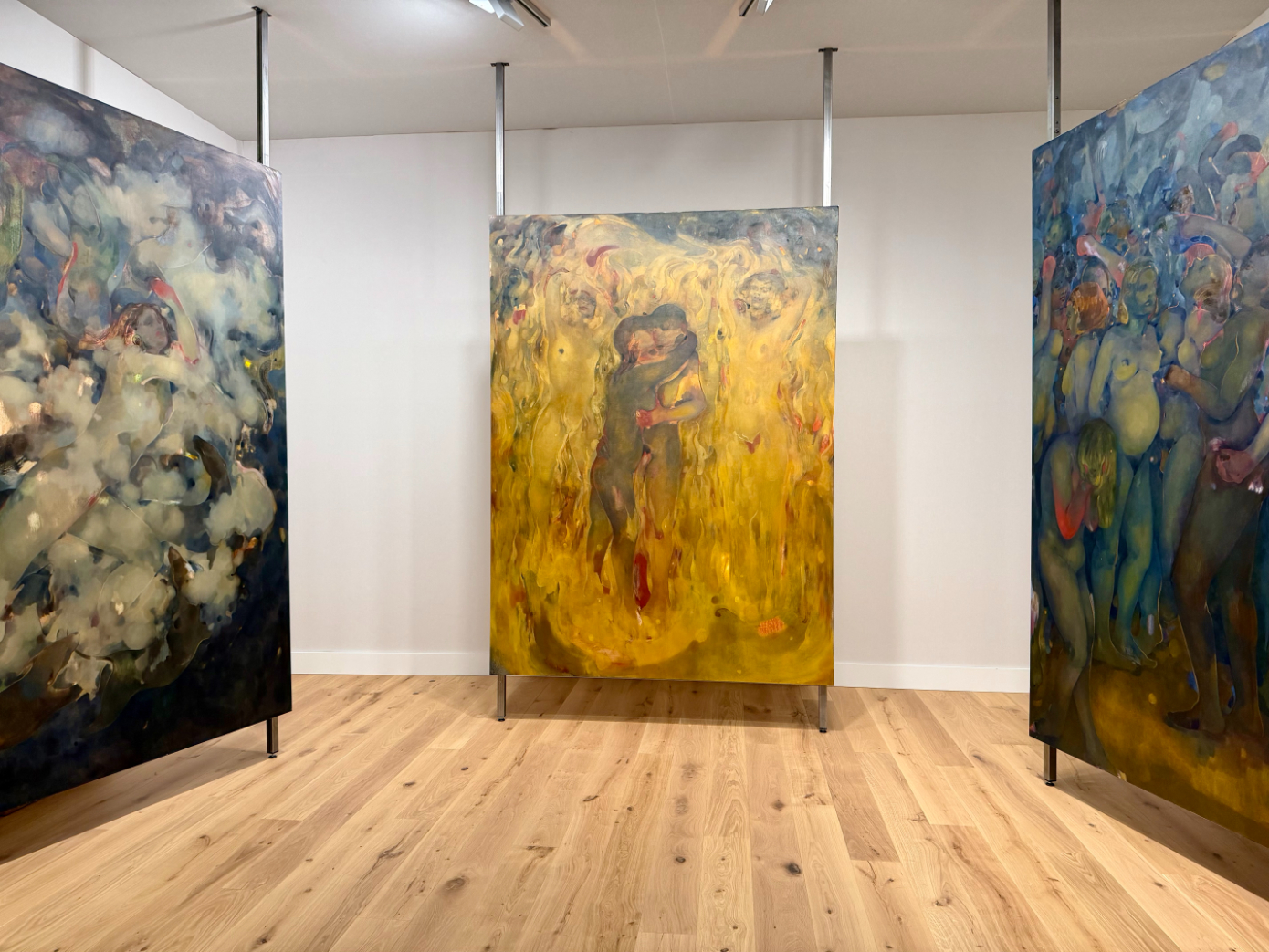 Eva Helene Pade's work on display with Thaddaeus Ropac at TEFAF