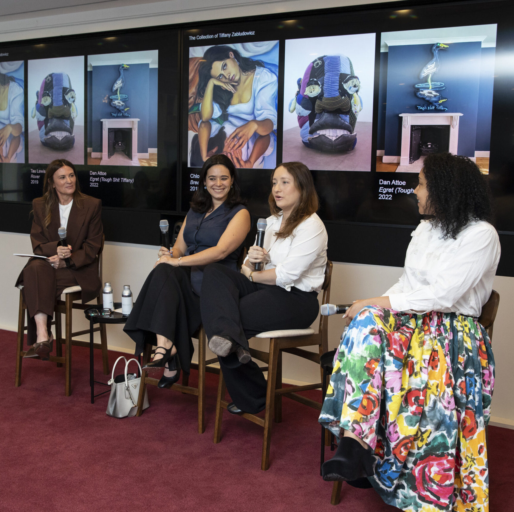 Three collectors talk buying art now, at Christie's panel