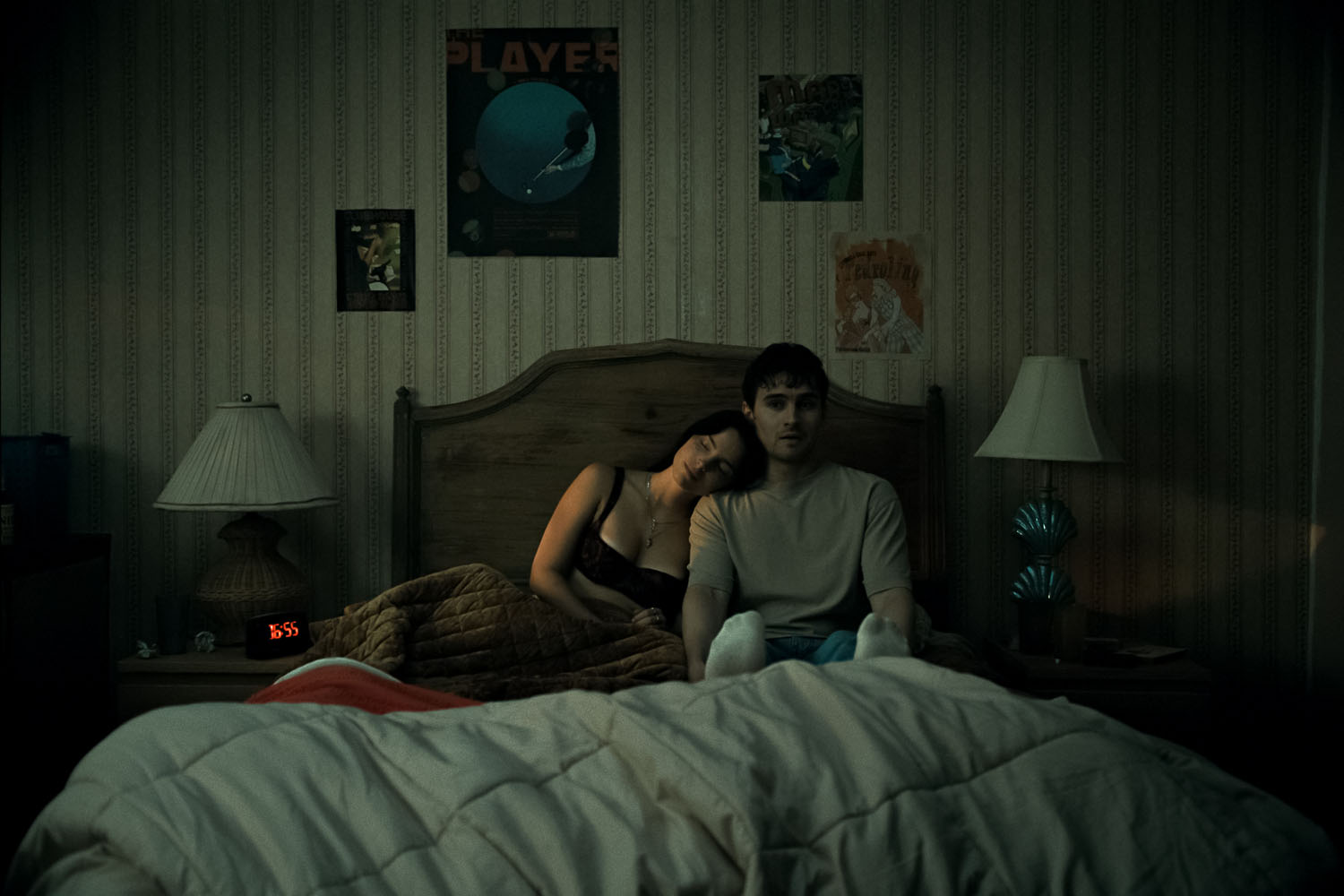 Inde Navarrette and Michael Johnston in Obsession