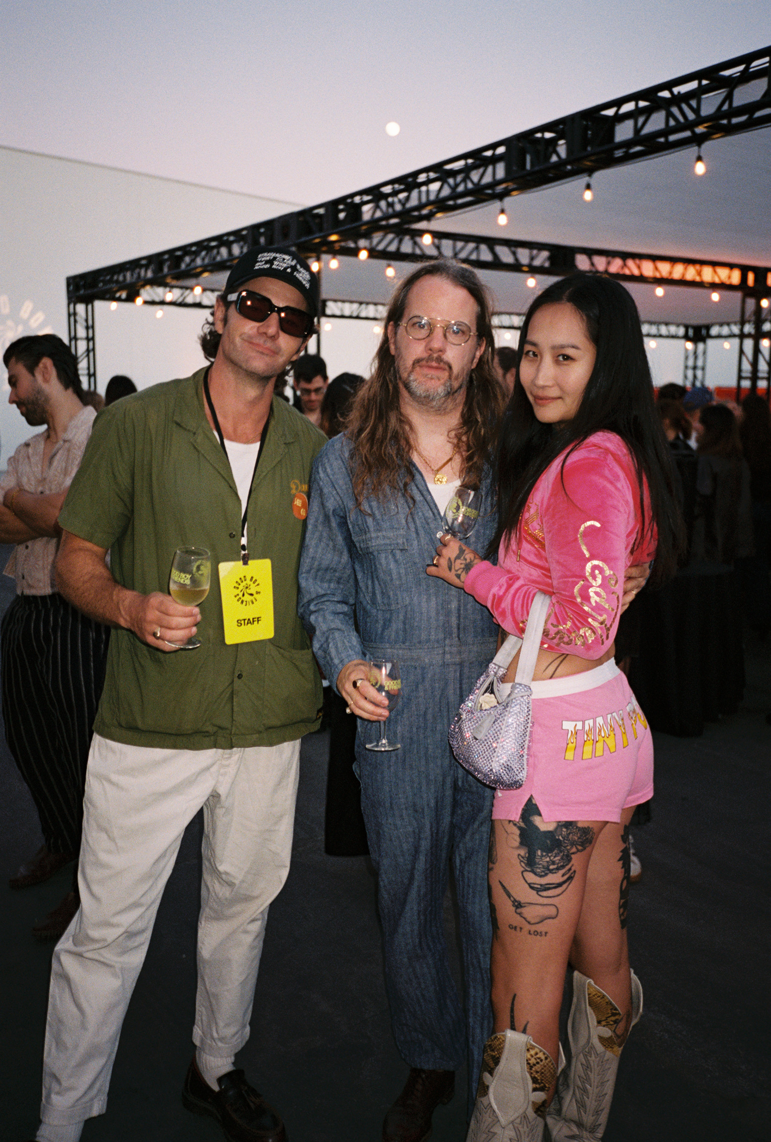 David Bourke, Andy Dixon and Liz Kim