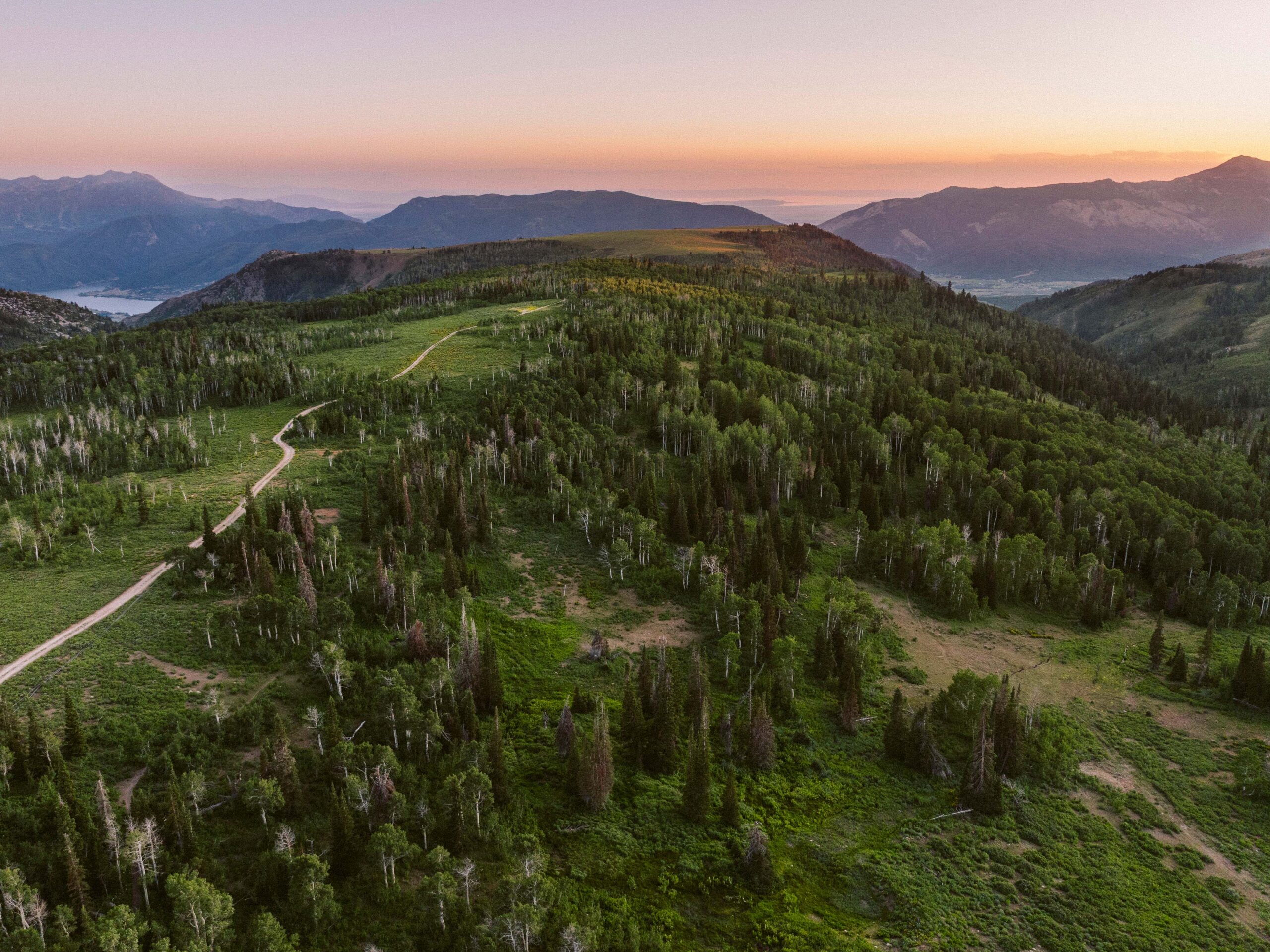 Powder Mountain in the spring